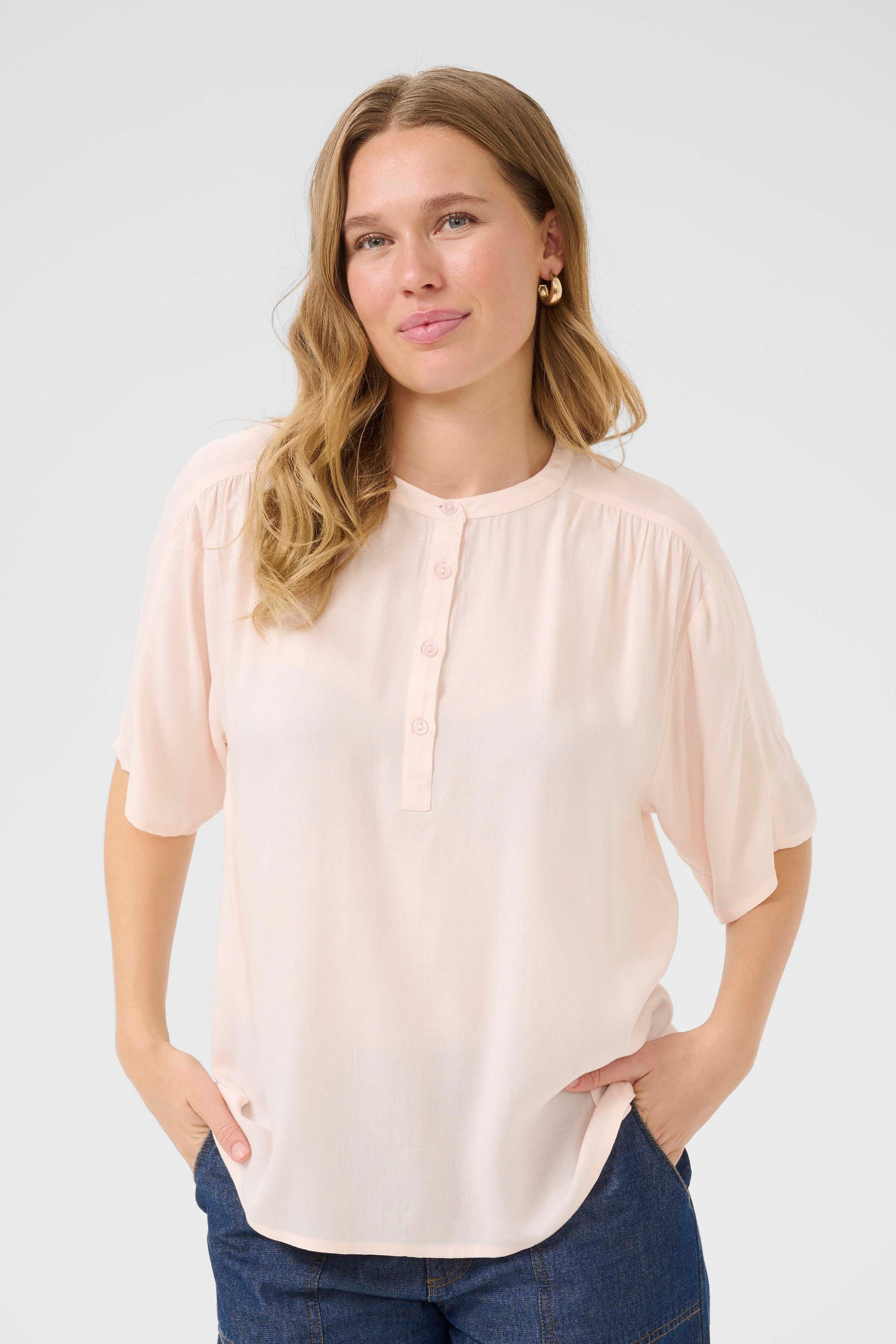 Kurzarmbluse Bluse kurzarm BPcharlotte