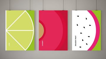MOTIVISSO Poster Obst & Gemüse - Dragonfruit