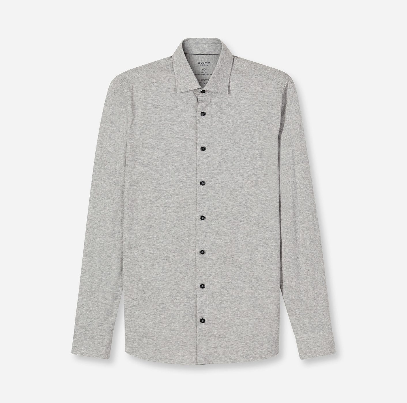 OLYMP Businesshemd Level Five body fit Jerseyshirt in Jersey Qualität