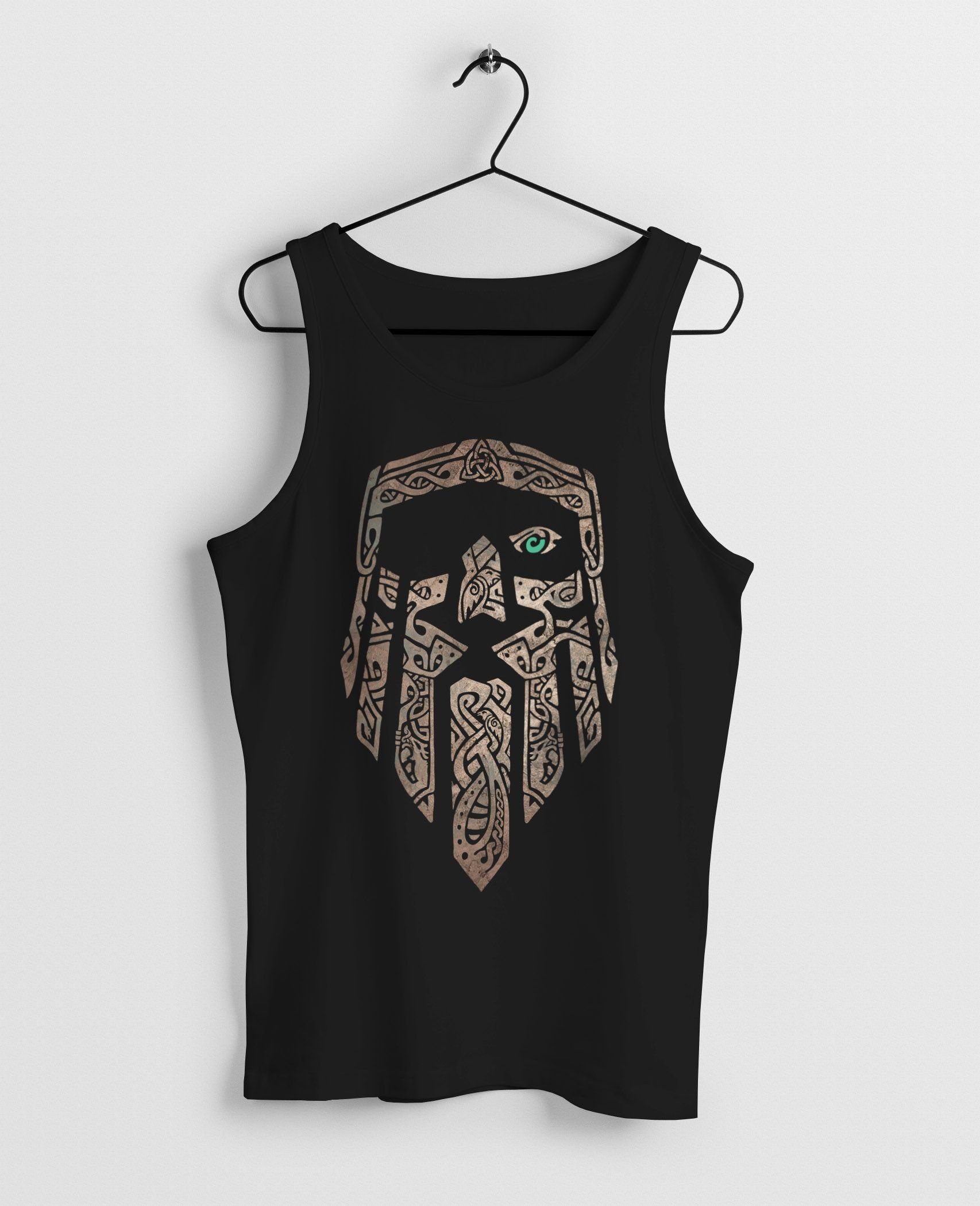 Neverless Tanktop Herren Tank-Top Odin Gott Valhalla Wikinger Nordmänner nordische mit Print – Bild 4 von 5