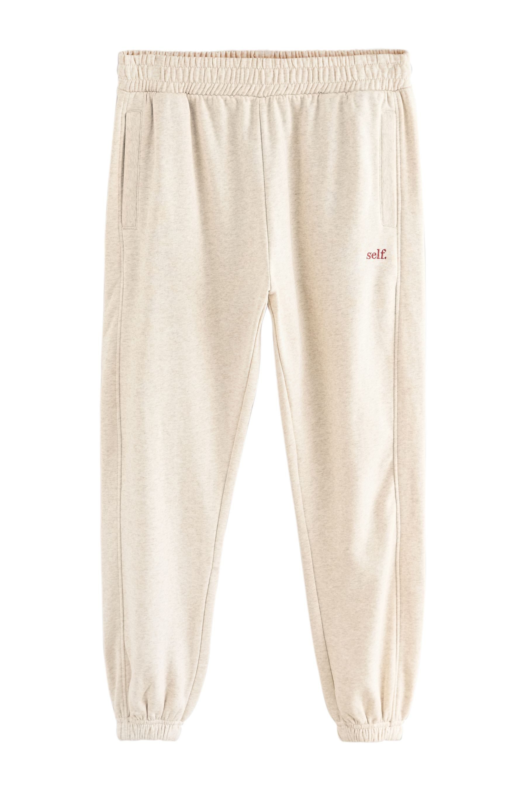 Jogginghose Jogginghose mit elastischen Bündchen