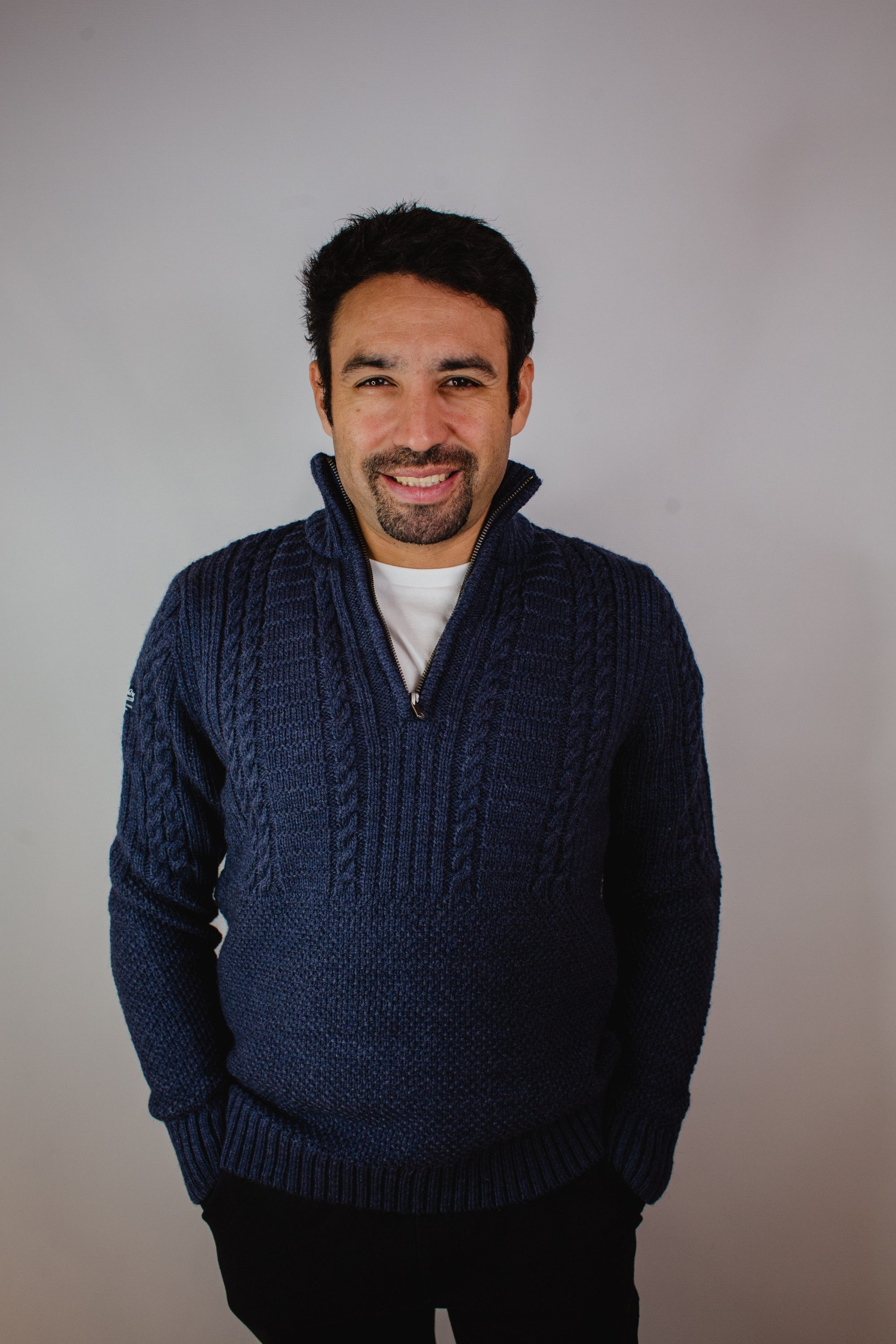 Superdry Outdoorjacke Pullover SUPERDRY blau