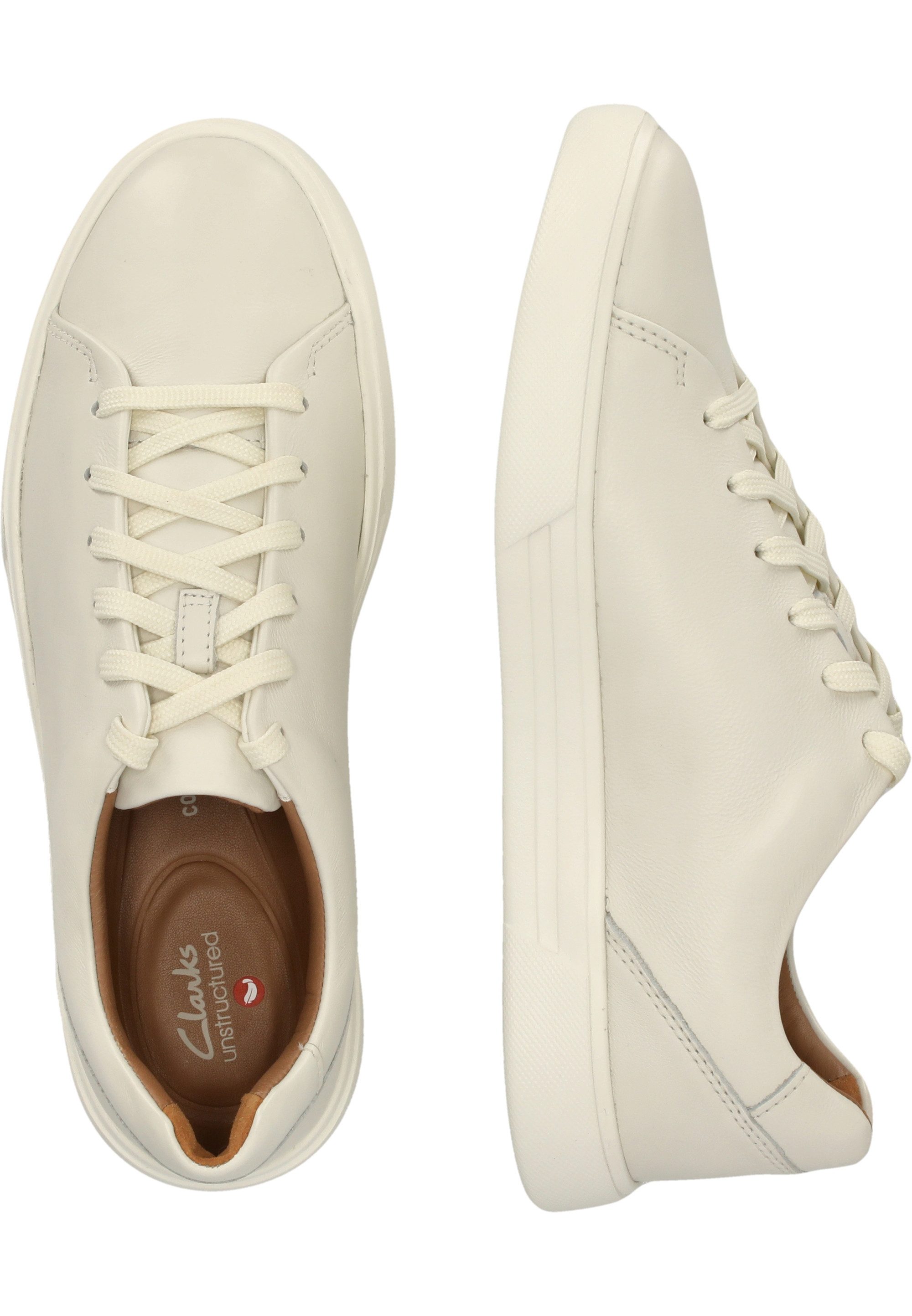 Clarks Un Costa Lace Sneaker im schlichten Look mit Barfußkomfort
