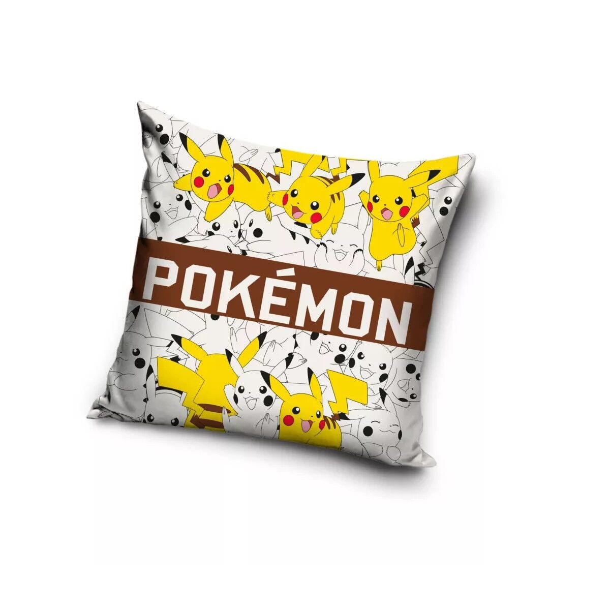 POKÉMON Kissenbezug Pokémon PikaPal Samt Kissenbezug 40x40 cm