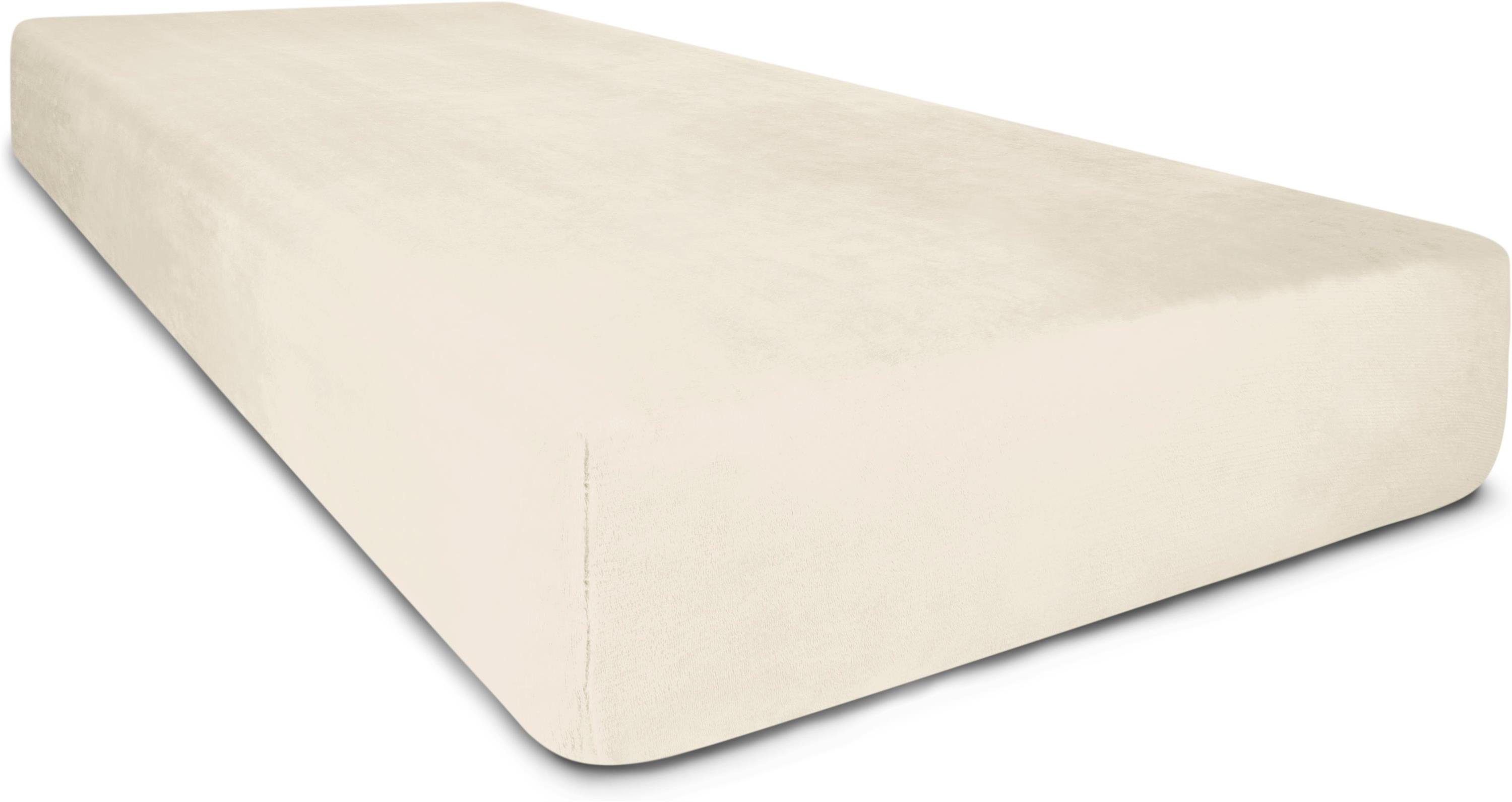 Aspero Bettlaken Flanell-Spannbettlaken PERPIGNAN, Flanell, Gummizug: günstig online kaufen