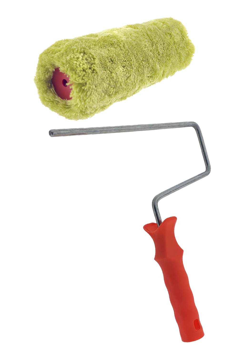 Farbwalze Maler-Steckbügel 25 cm+Fassaden-Ersatzwalze, 25 cm