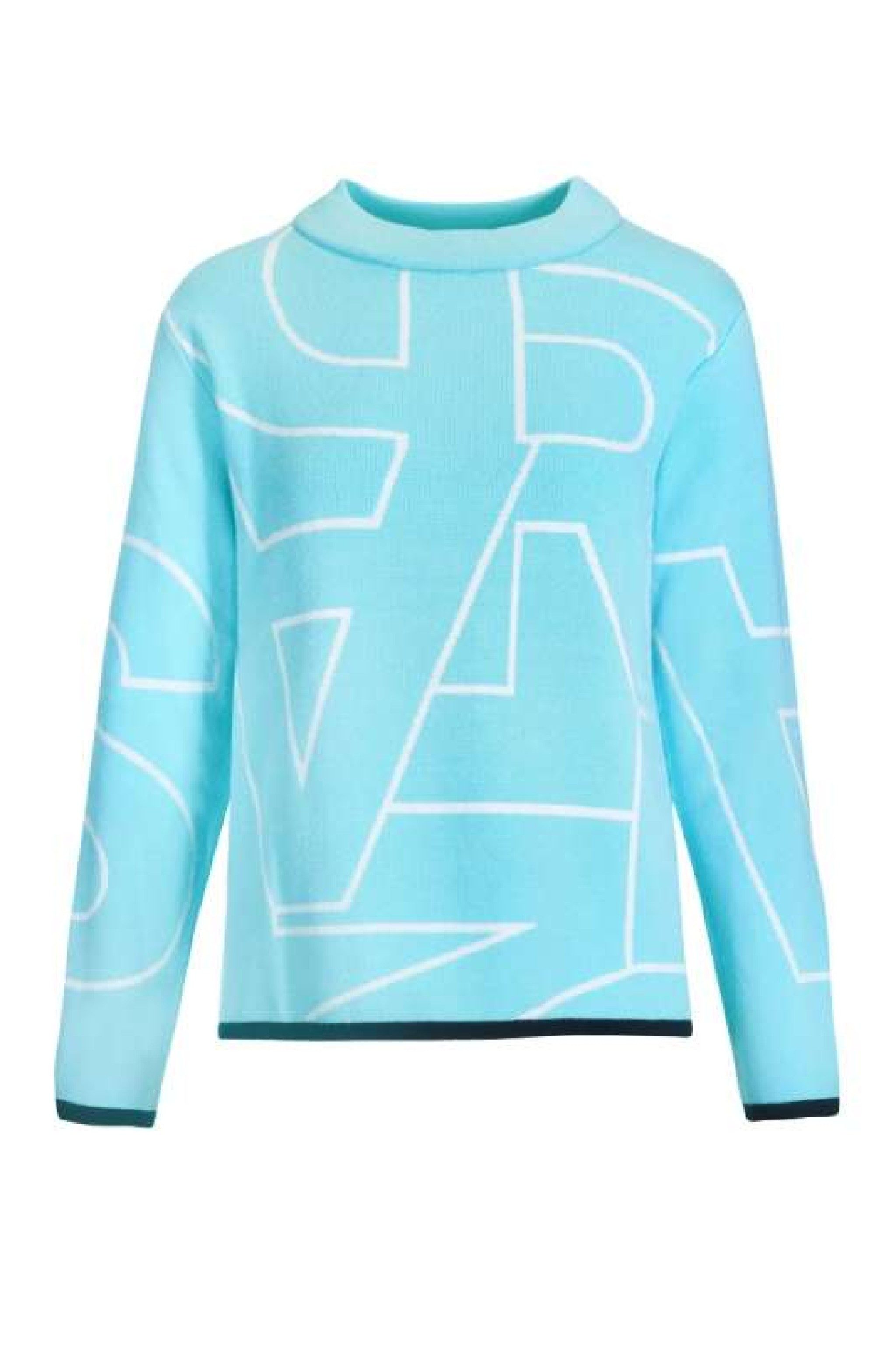 Kenny S. Rundhalspullover PULLI BUCHSTABEN