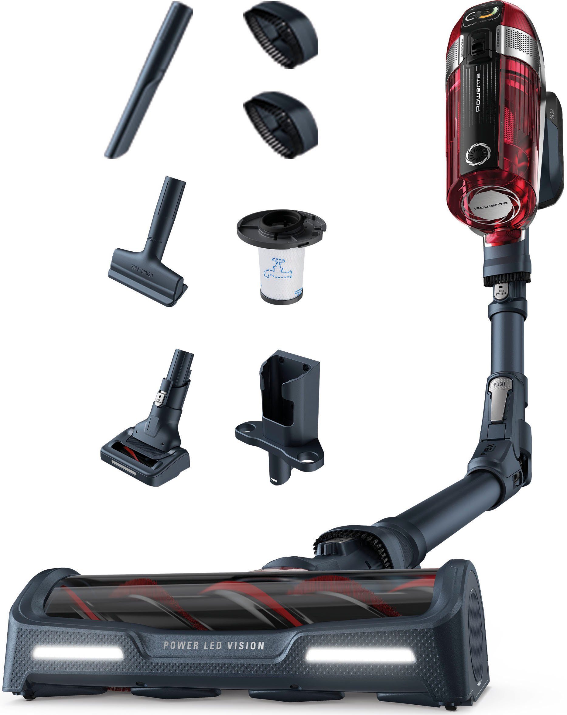 Akku-Stielstaubsauger XForce Flex 11.60 RH9878, Animal Care