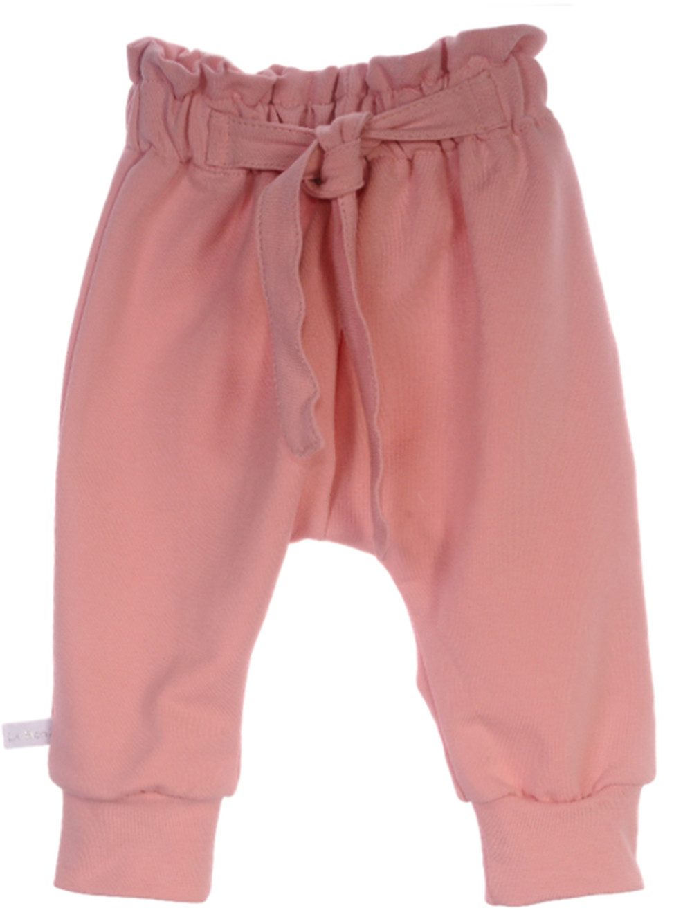 La Bortini Schlupfhose Hose für Babys und Kinder in Altrosa aus Baumwolle, mit Gummibund, 56 62 68 74 80 86 92 98