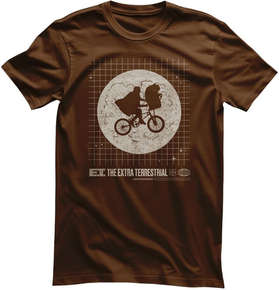 E.T. T-Shirt E.T. Washed Grid T-Shirt