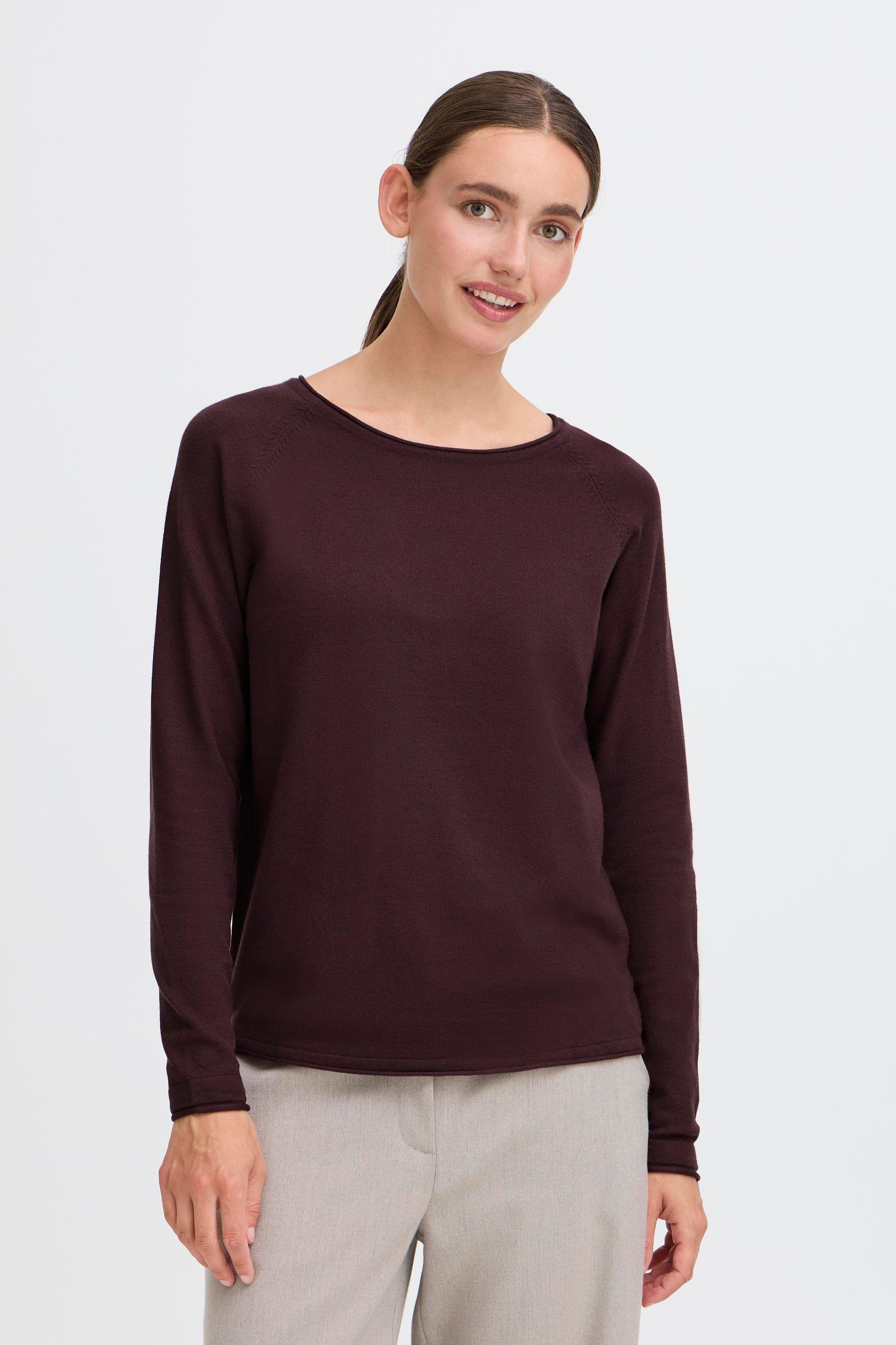 OXMO Strickpullover OXFKEANA Modischer Feinstrickpullover günstig online kaufen