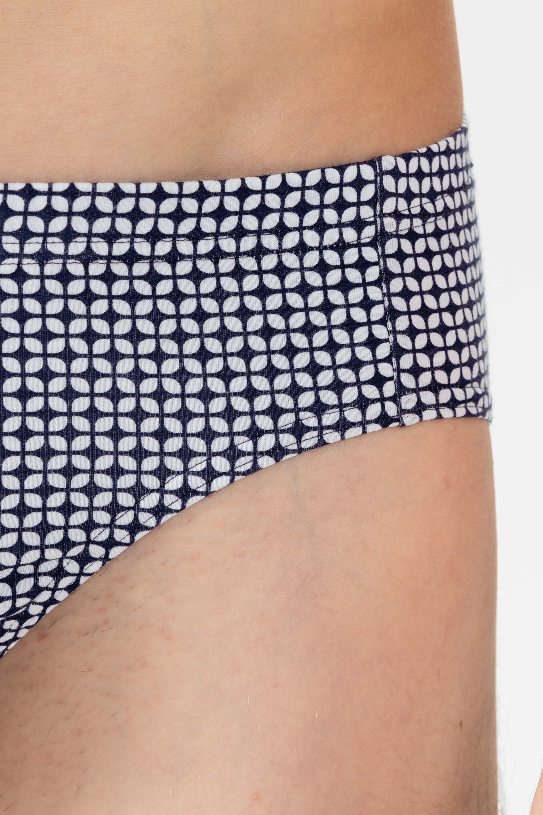 Mey Jazz-Pants Slips Mey Herren Jazz-Pants Serie Blue Geo mit Print (1-St., 1er-Pack)