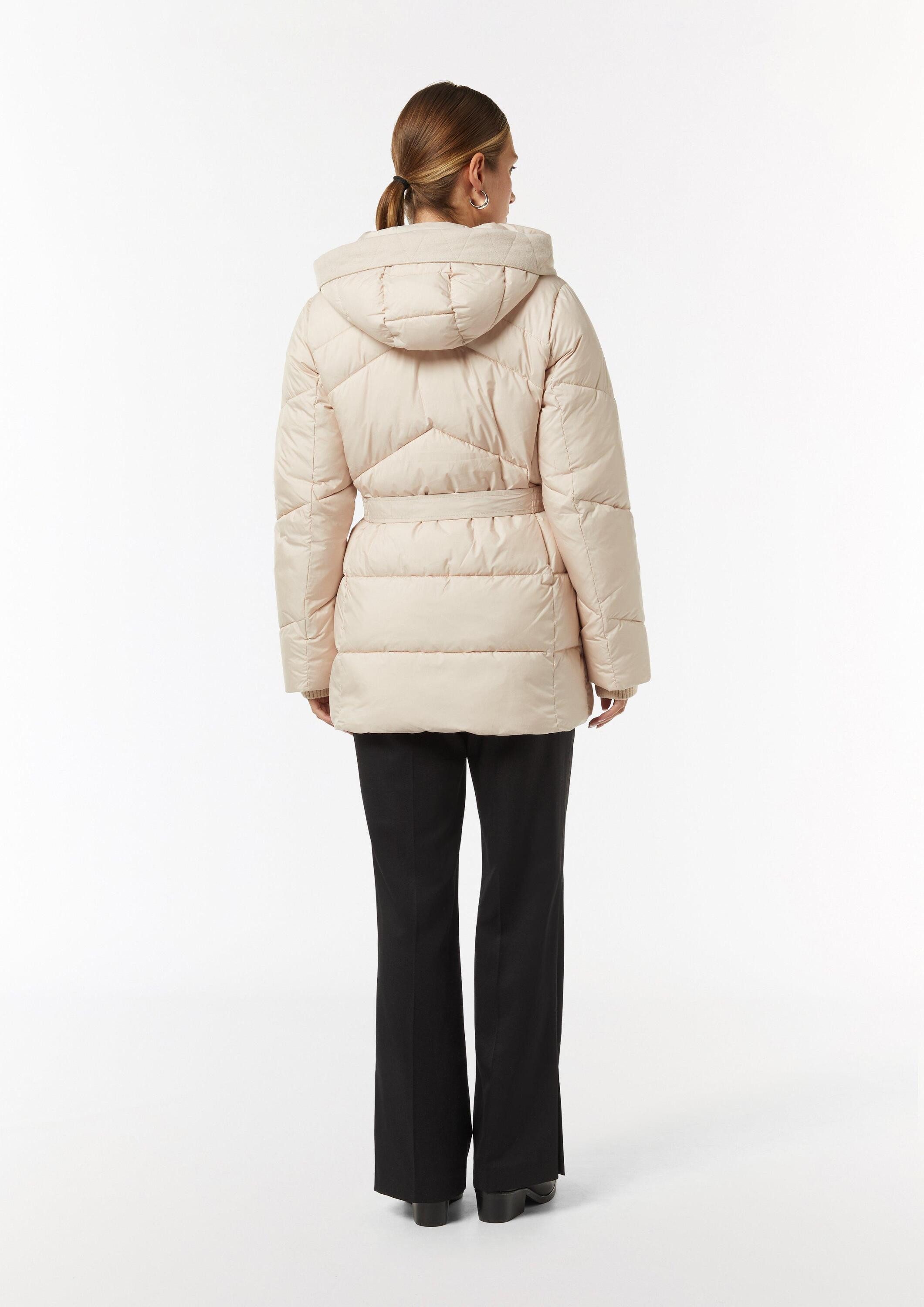comma Winterjacke Outdoor-Jacke Gesteppte Jacke mit Druckknöpfen