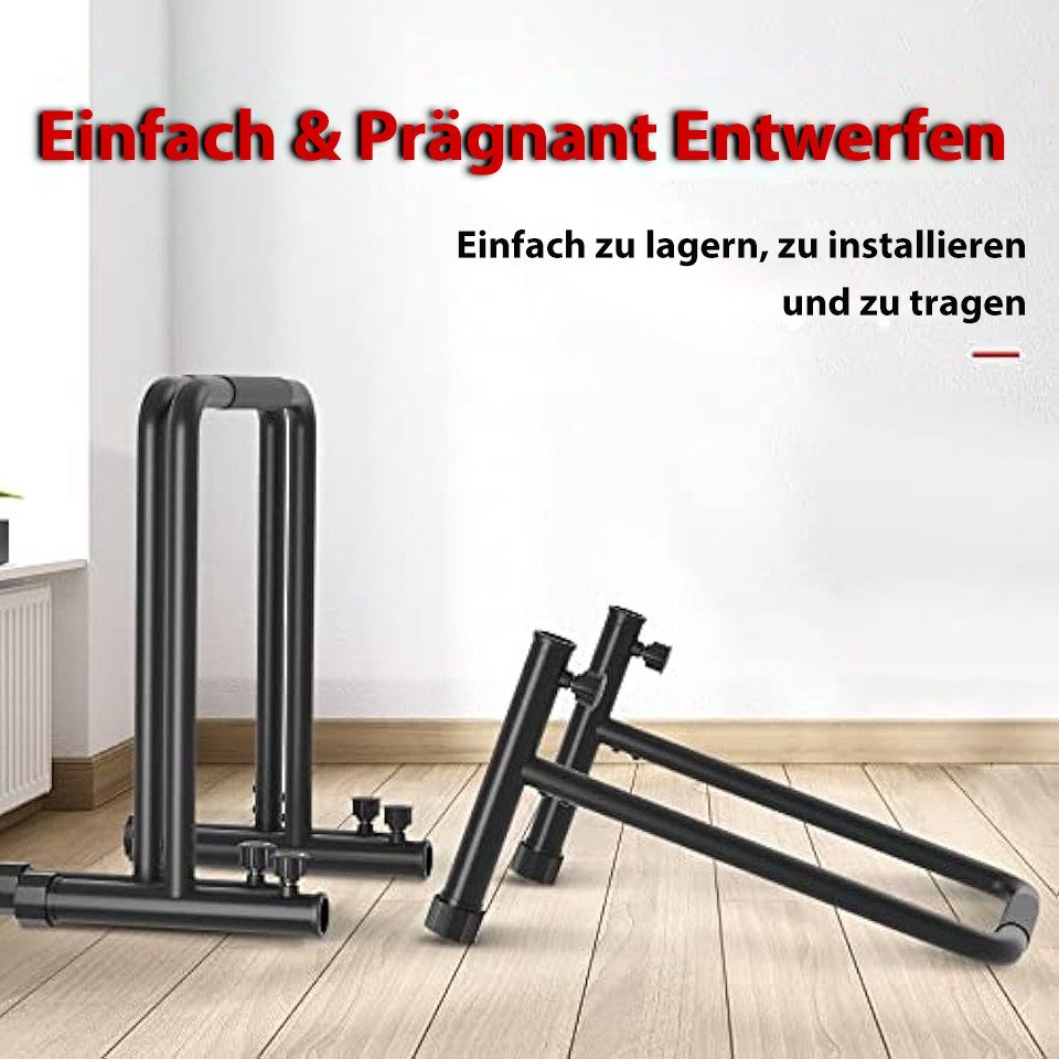 ToteBox Liegestützgriffe 500 kg Dip-Station, funktional, Fitness-Bar mit Sicherheitsanschluss