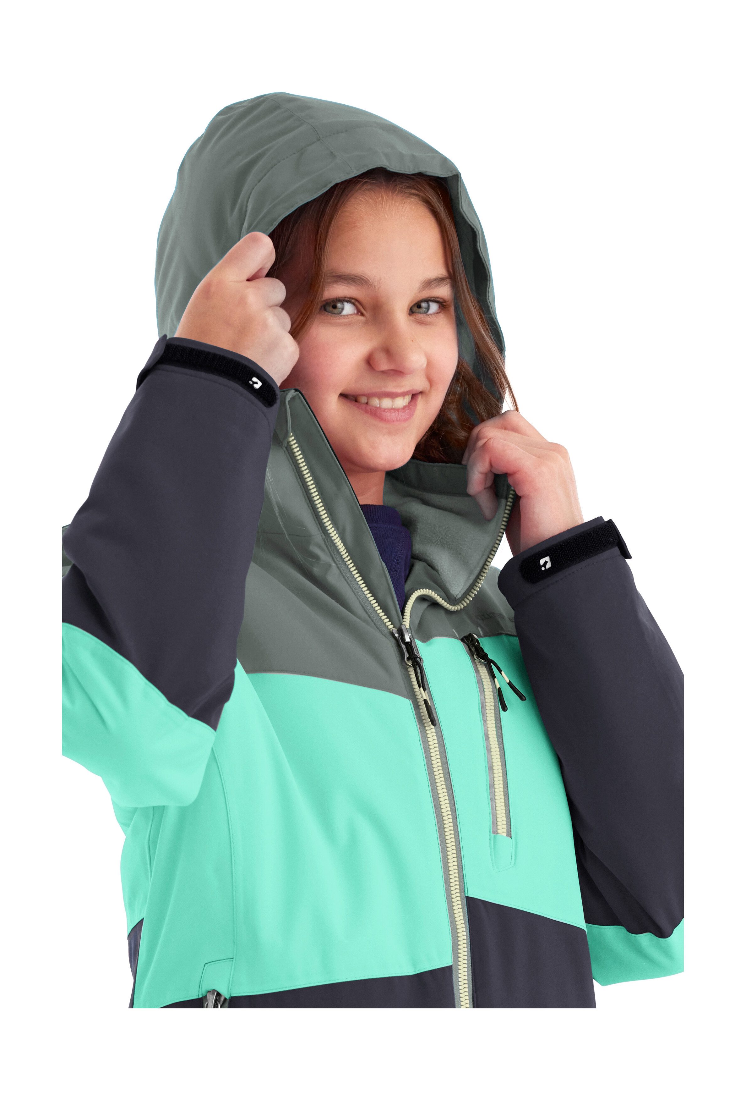 Killtec Outdoorjacke KOW 170 GRLS JCKT Funktionsjacke mit Kapuze und Schneefang, wasserdicht – Bild 5 von 5