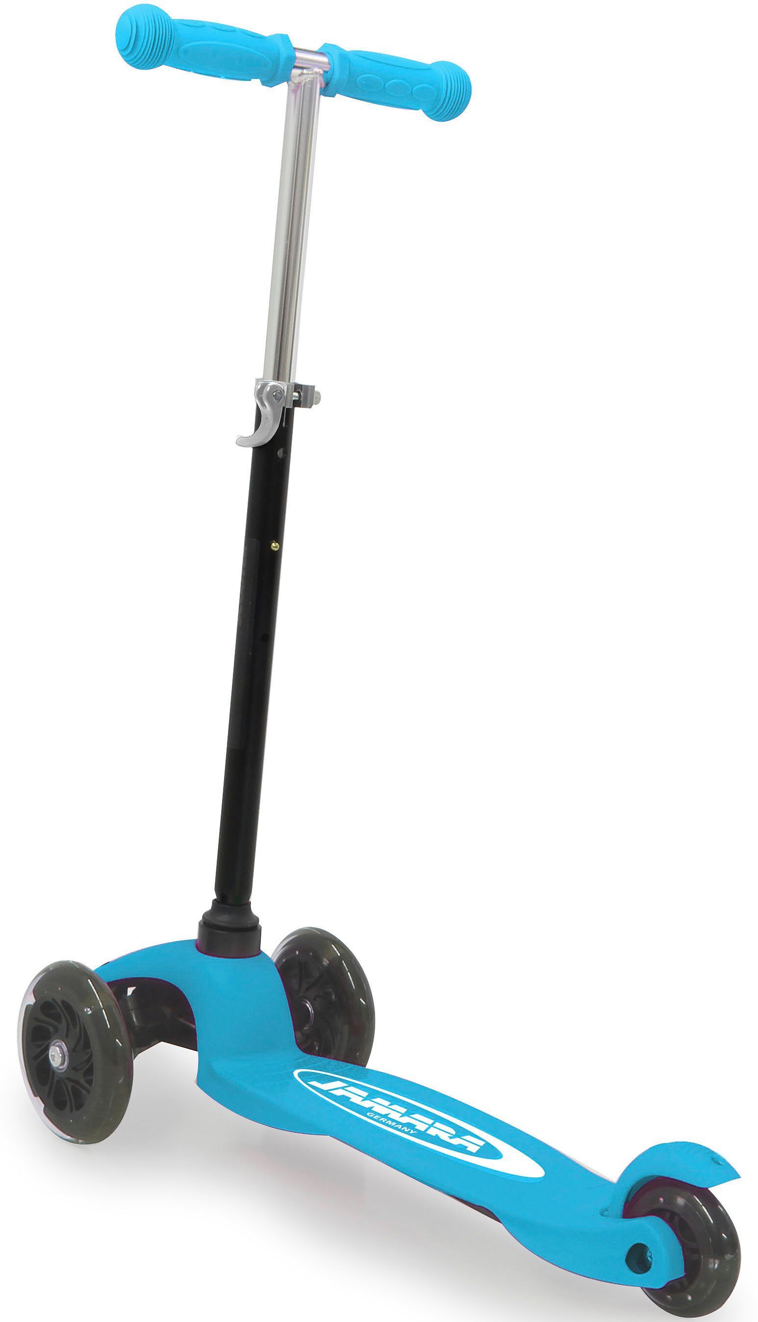 Jamara Dreiradscooter KickLight, mit LED-Rädern