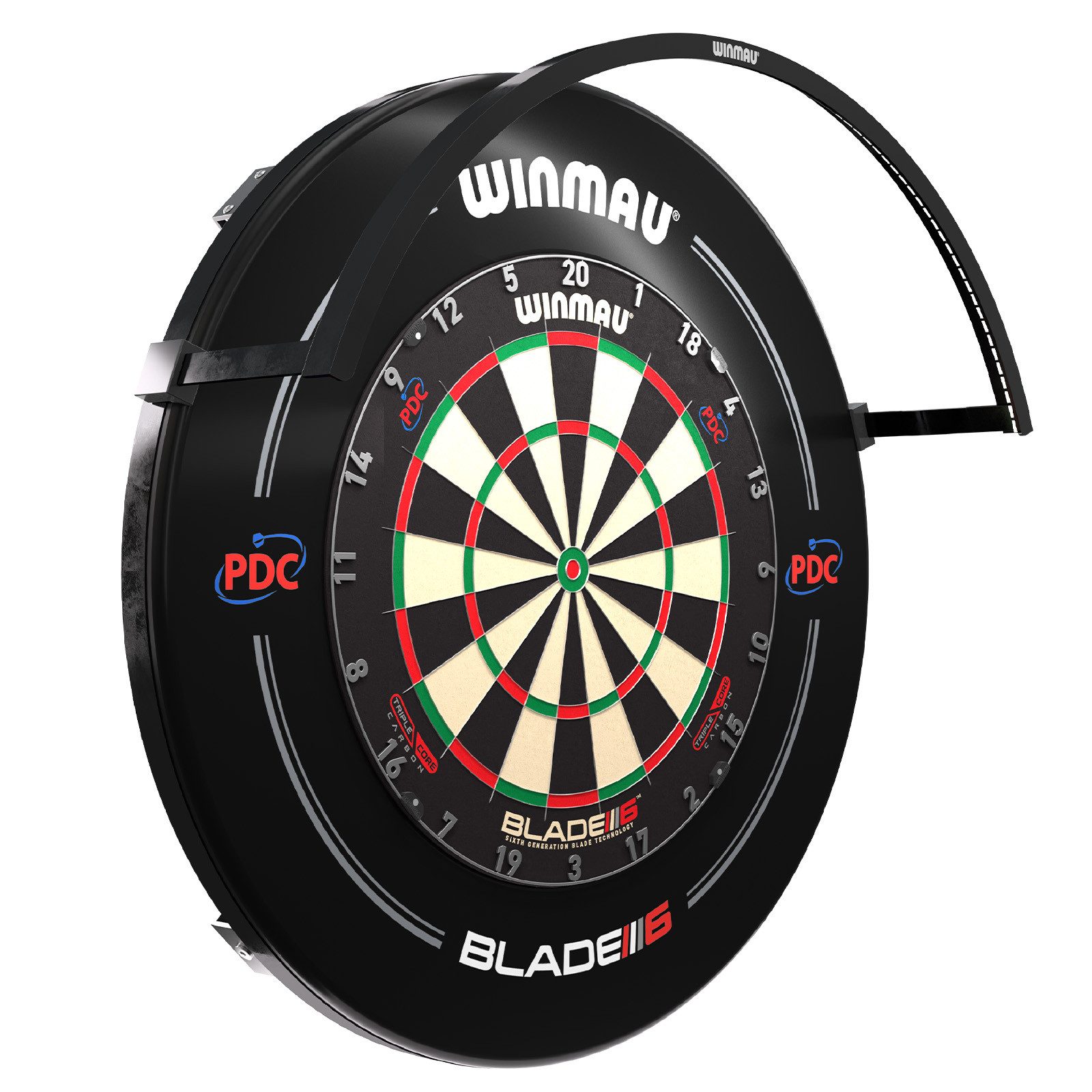 Winmau Dart-Wandschutz Wispa Beleuchtung 4101, Dartscheibe Dart Scheibe Darts