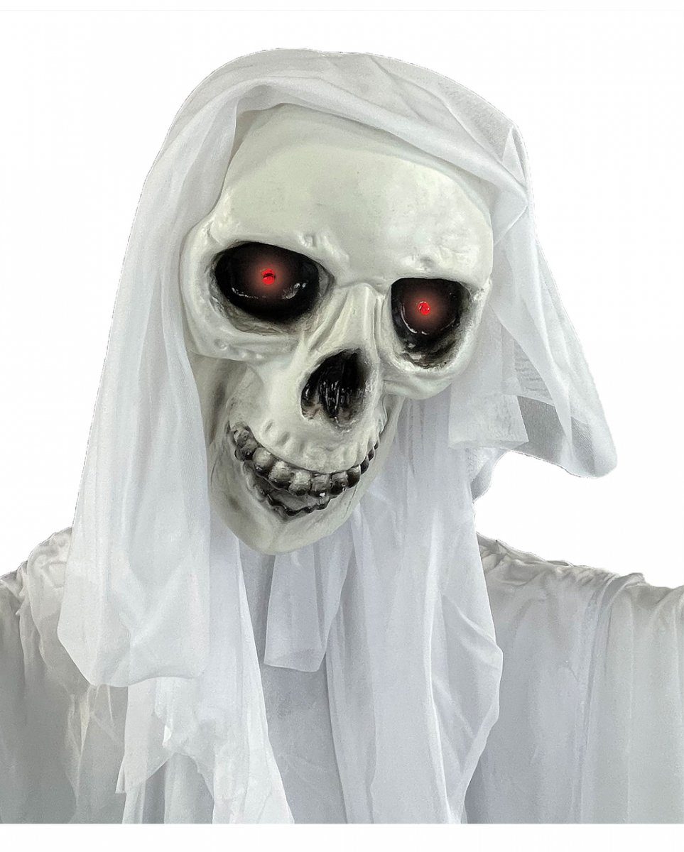 & Skelett Dekofigur mit Lebensgroßes Gespenster Horror-Shop Sou Bewegung