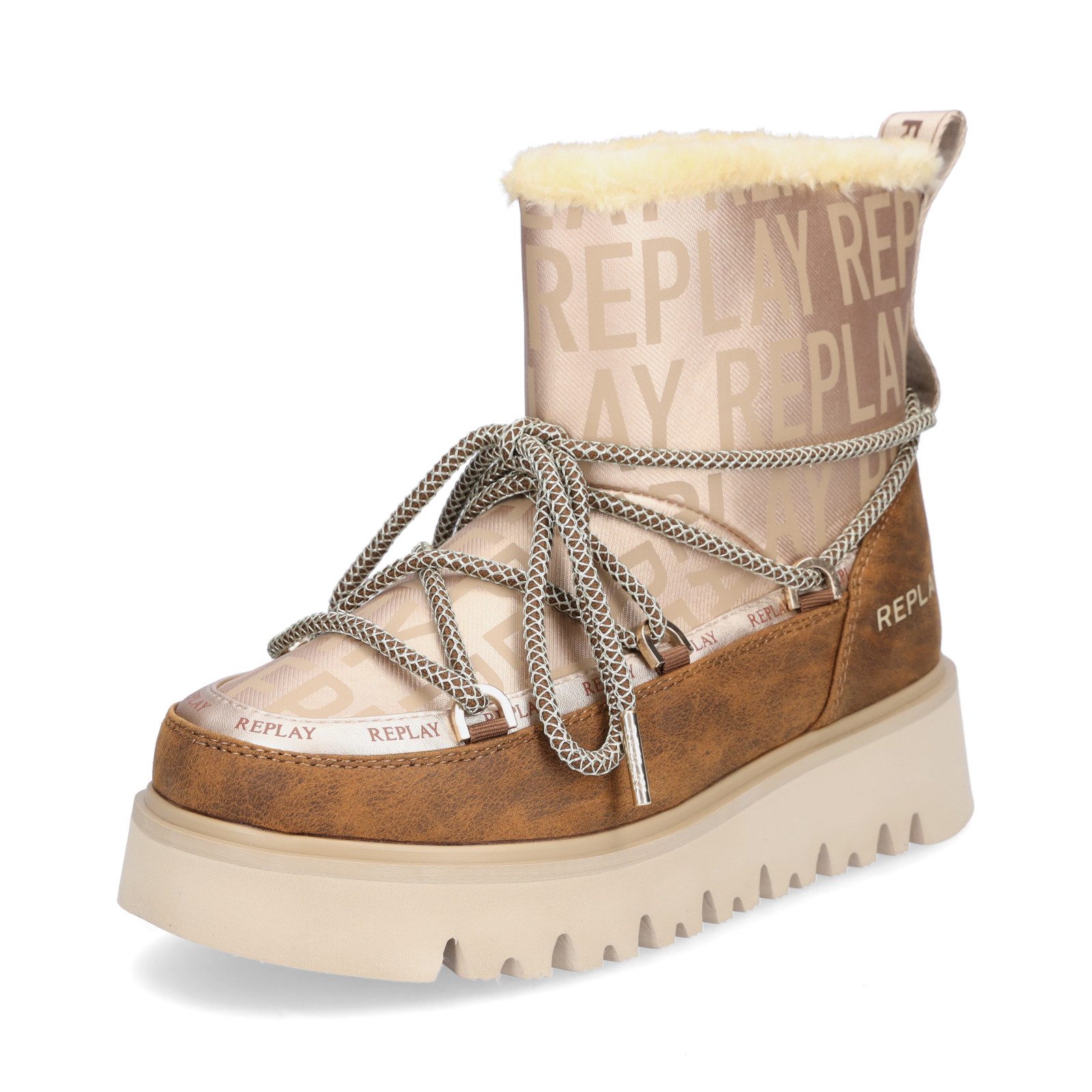 Replay Replay Жінкам Moonboots Melrose Snow All braun Ankleboots