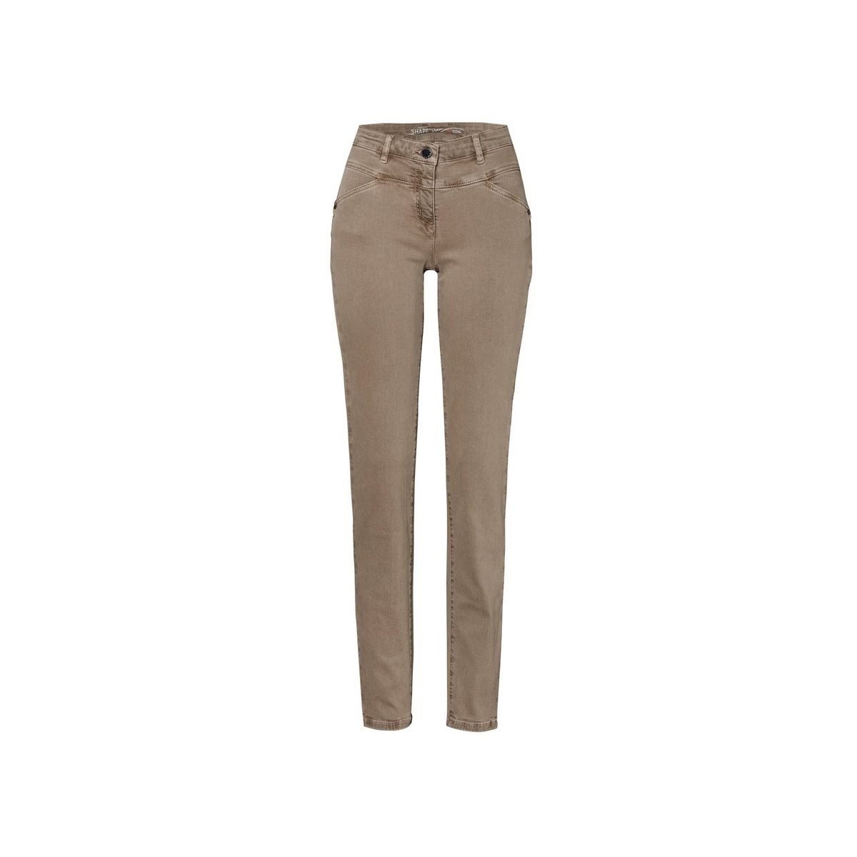TONI 5-Pocket-Jeans Slim Fit Jeans für Damen in taupe (1-tlg)