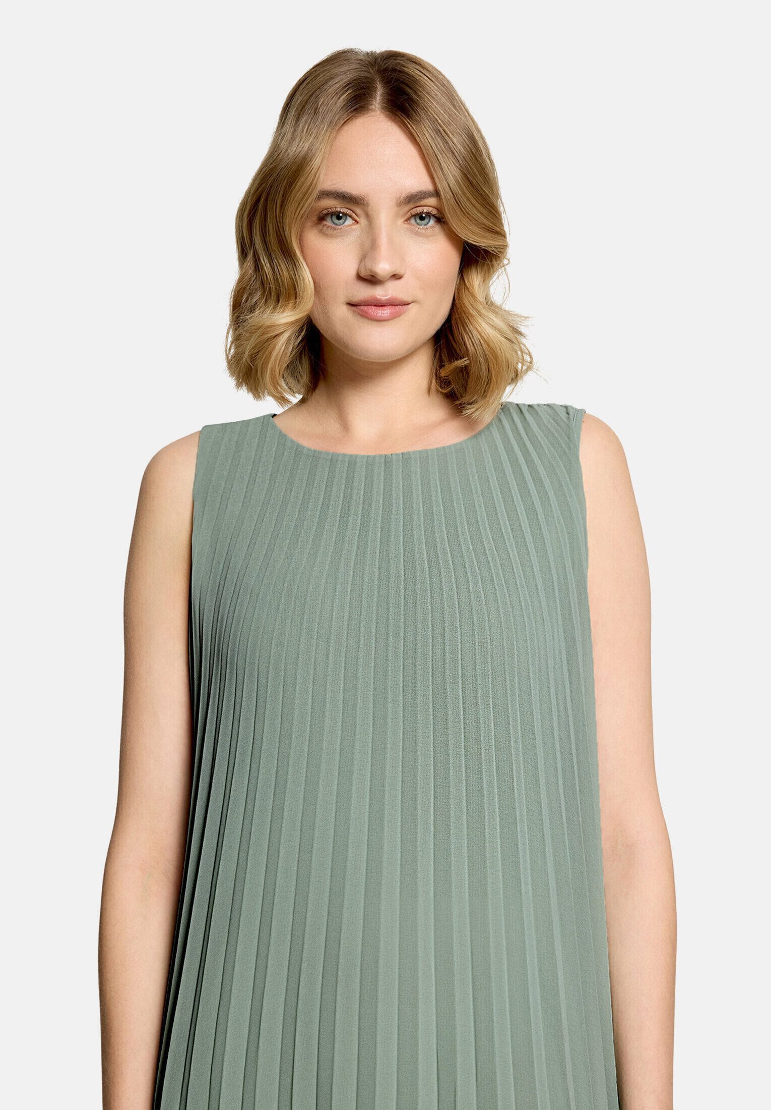 Betty&Co Maxikleid Damen mit Plissee