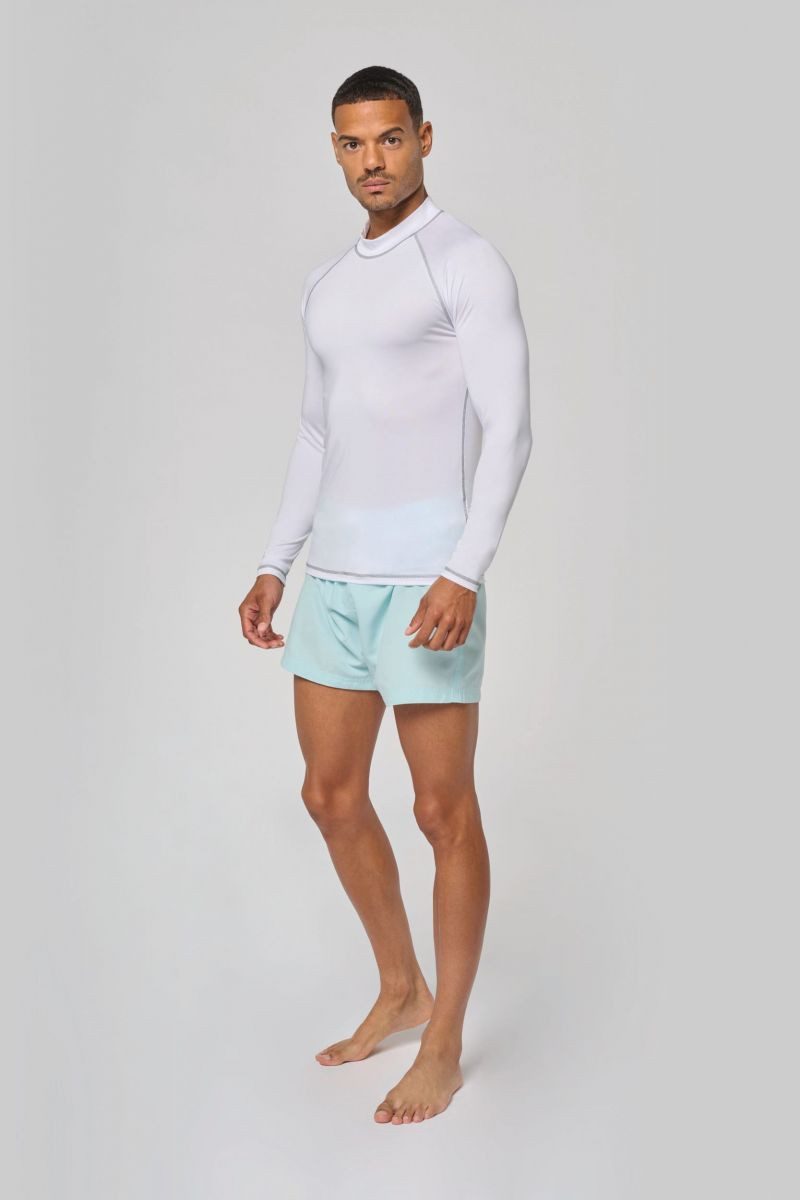 Proact Trainingsshirt Herren-Funktionsshirt mit langen Ärmeln und UV-Schutz