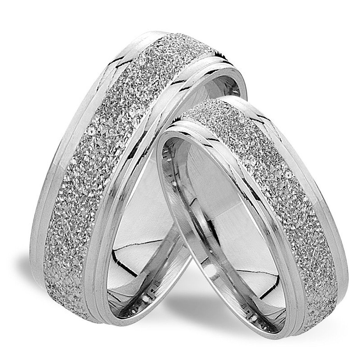 Trauringe123 Trauring SILBER Hochzeitsringe Verlobungsringe Trauringe günstig online kaufen