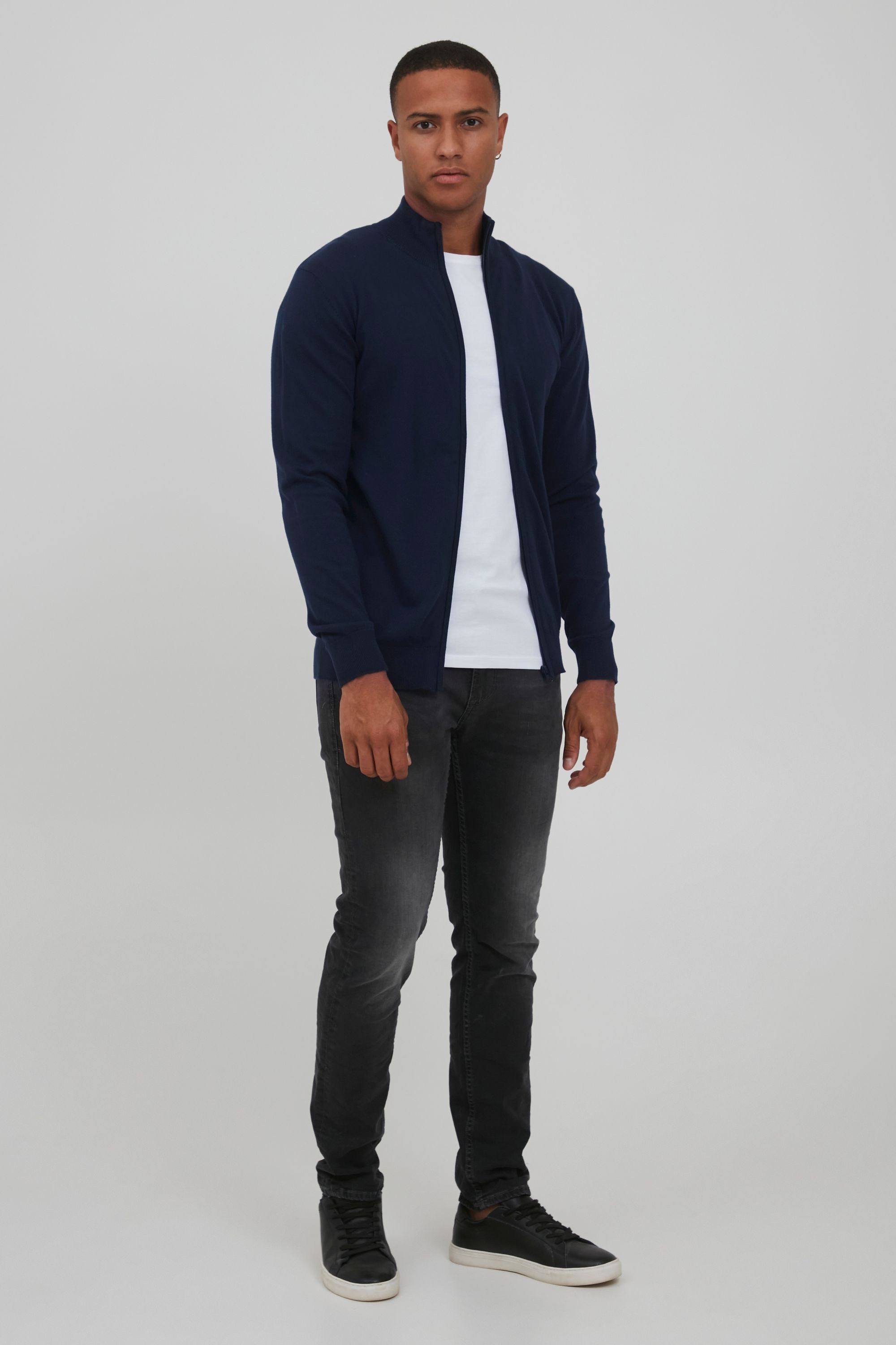 Indicode Strickjacke IDBadi Feinstrick Jacke günstig online kaufen