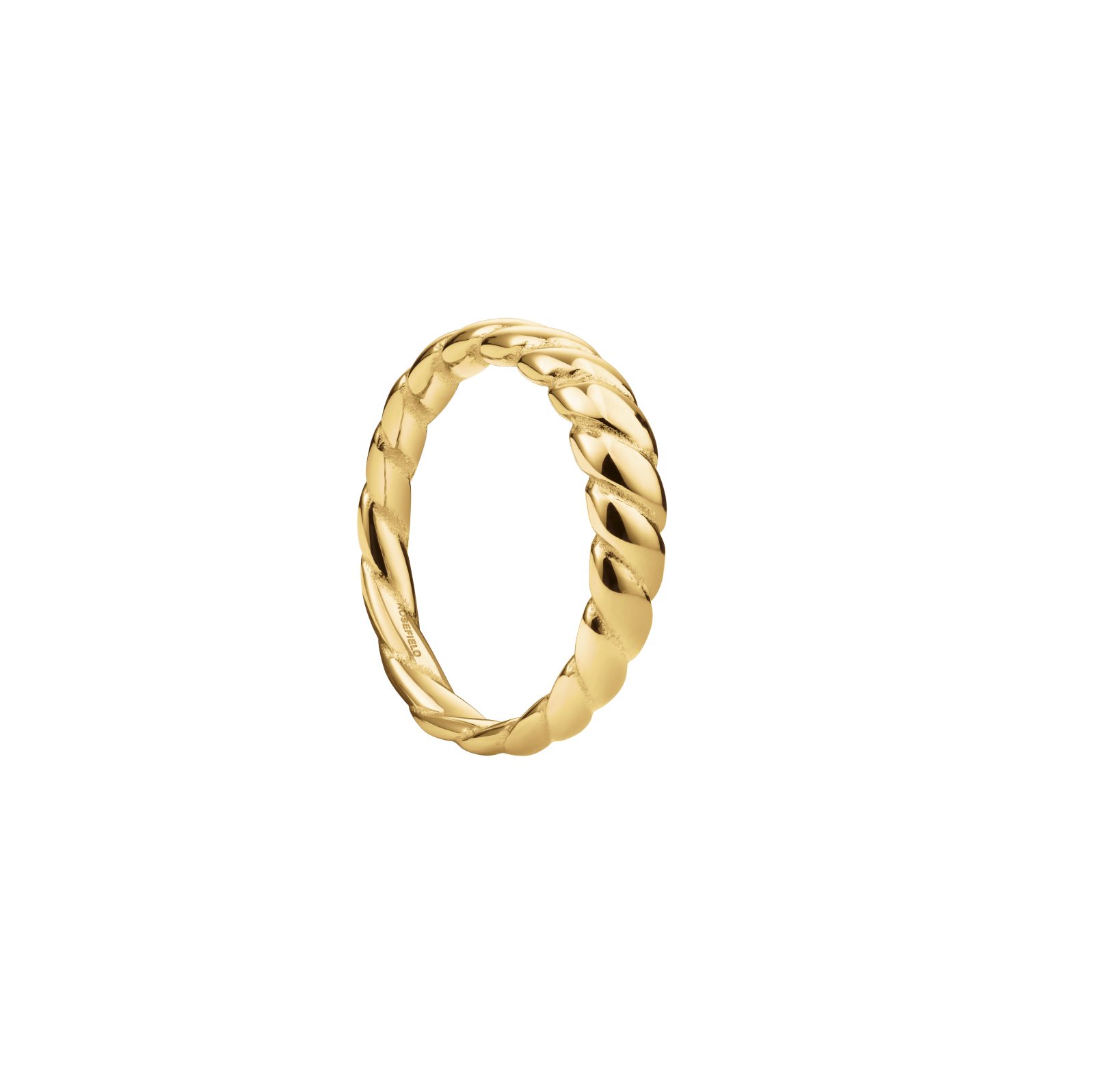 ROSEFIELD Fingerring ROSEFIELD Ring Kleines Croissant Größe 54 Goldfarben