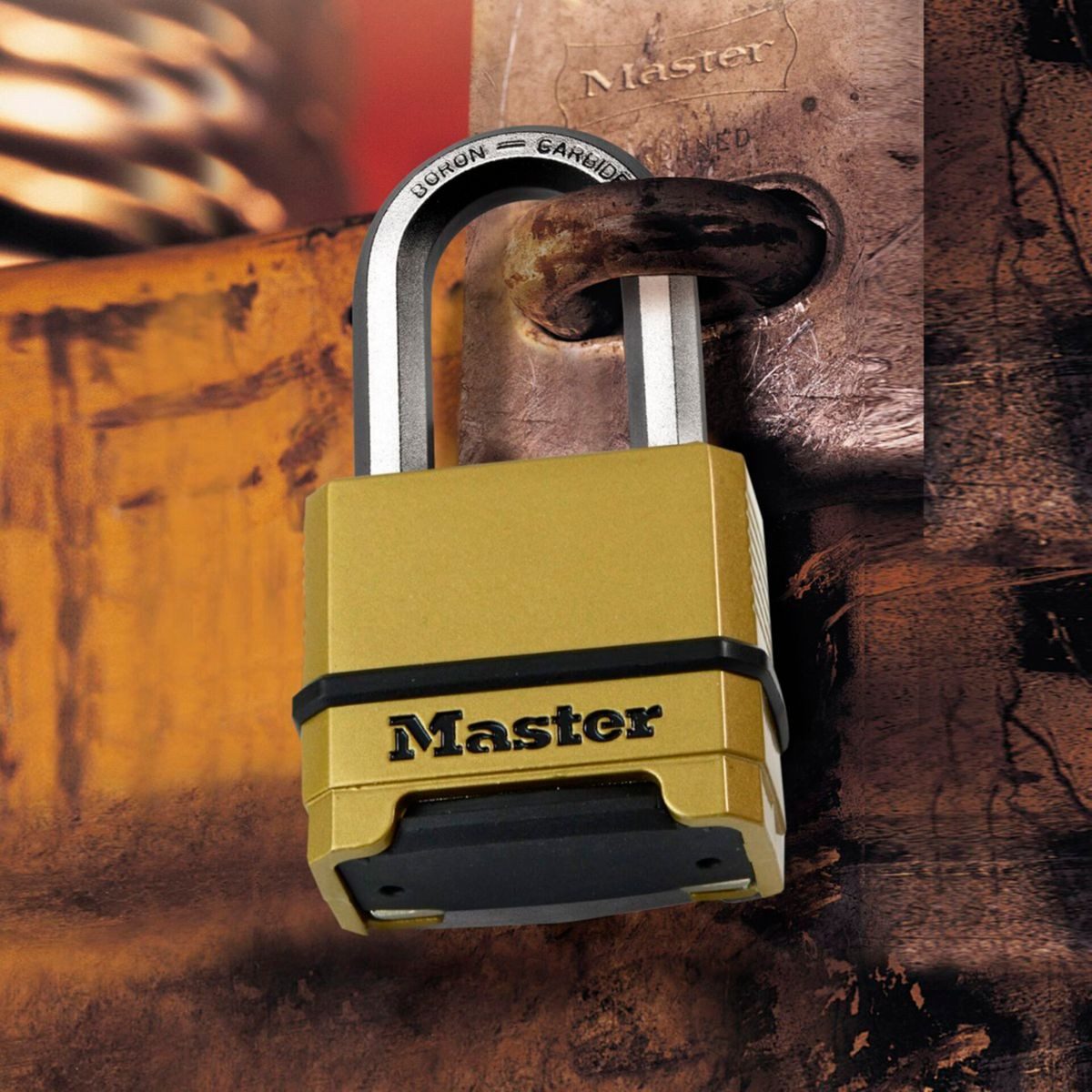 Master Lock Vorhängeschl. Excell Sicherheitsklasse 9 Diebstahlalarm