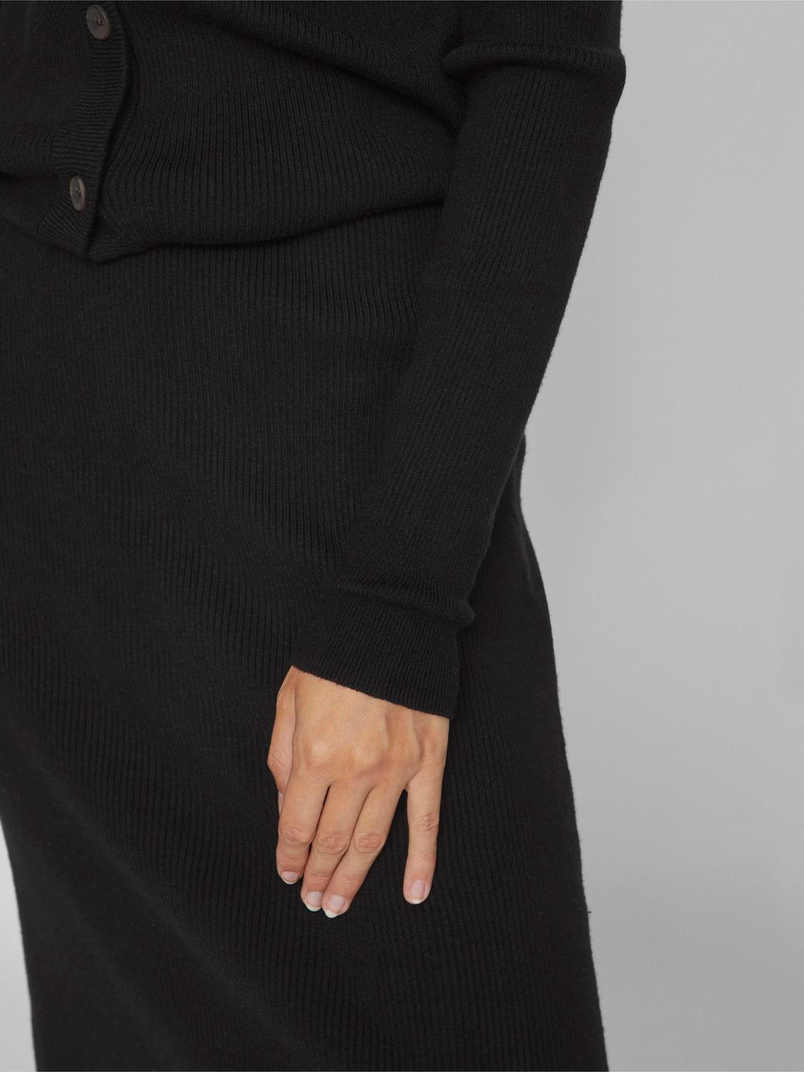 Vila Strickrock VICOMFY A-LINE KNIT SKIRT- NOOS – Bild 4 von 5