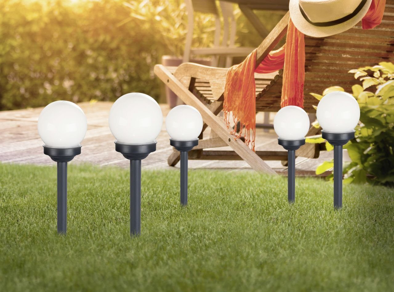 GLOBO LIGHTING Außen-Stehlampe Globo LED Solarleuchte günstig online kaufen
