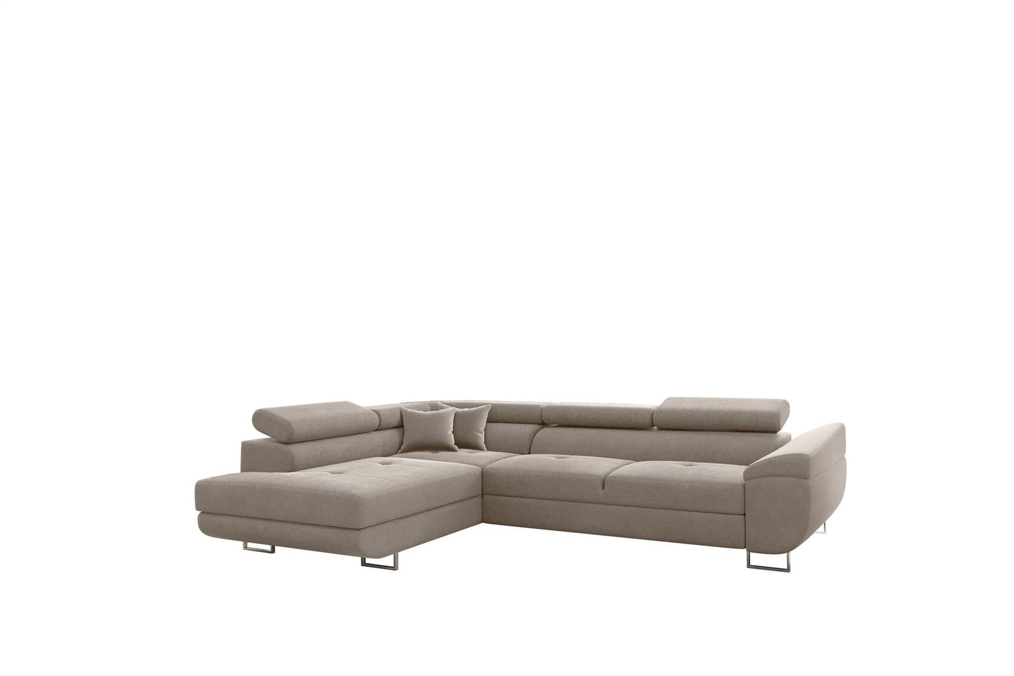 Fun Möbel Ecksofa Schlafsofa Sofa CARMELO günstig online kaufen