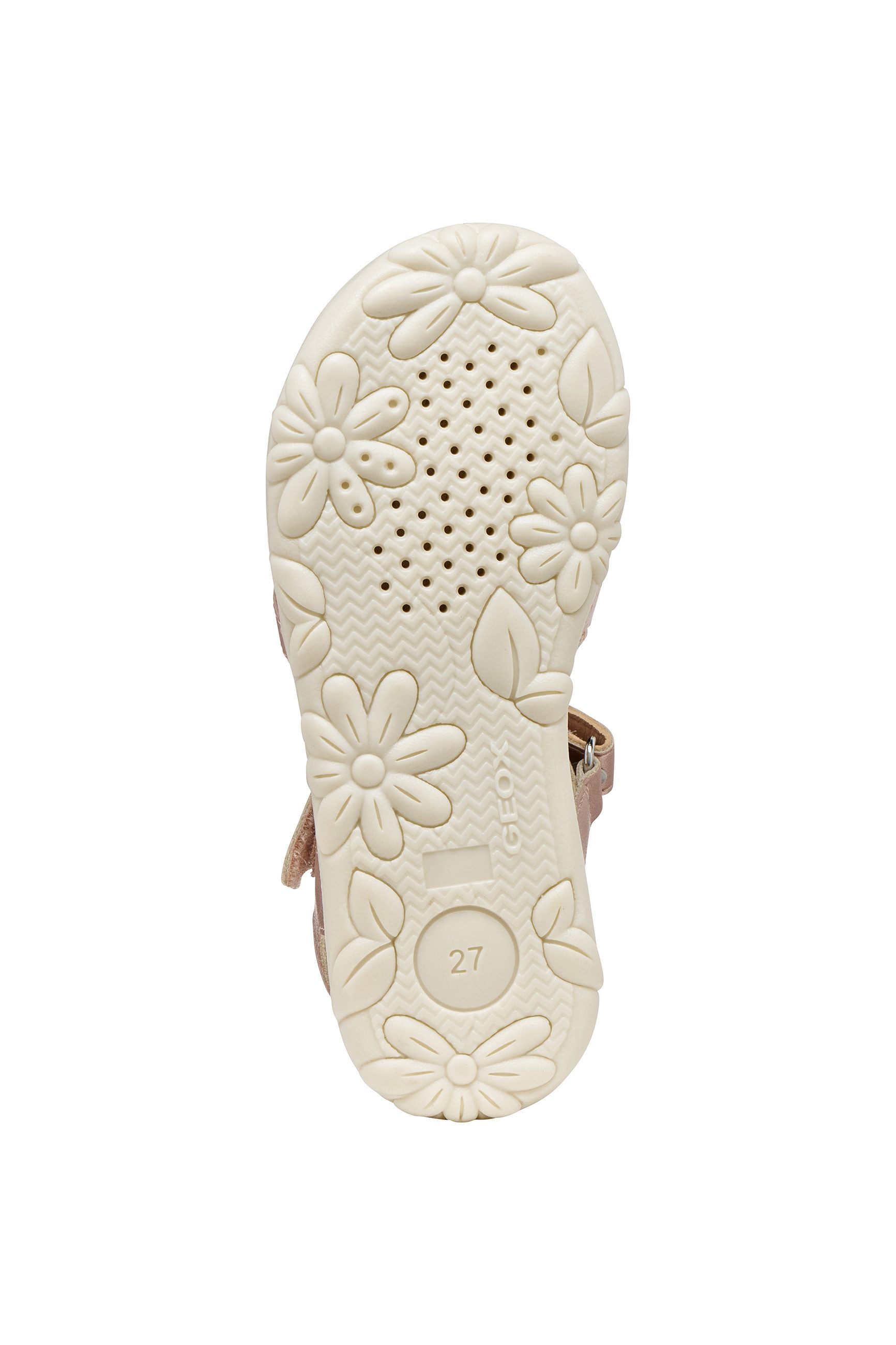 Geox J SANDAL HAITI GIRL Sandale Sandale mit Fersenriemen, Größenschablone zum Download