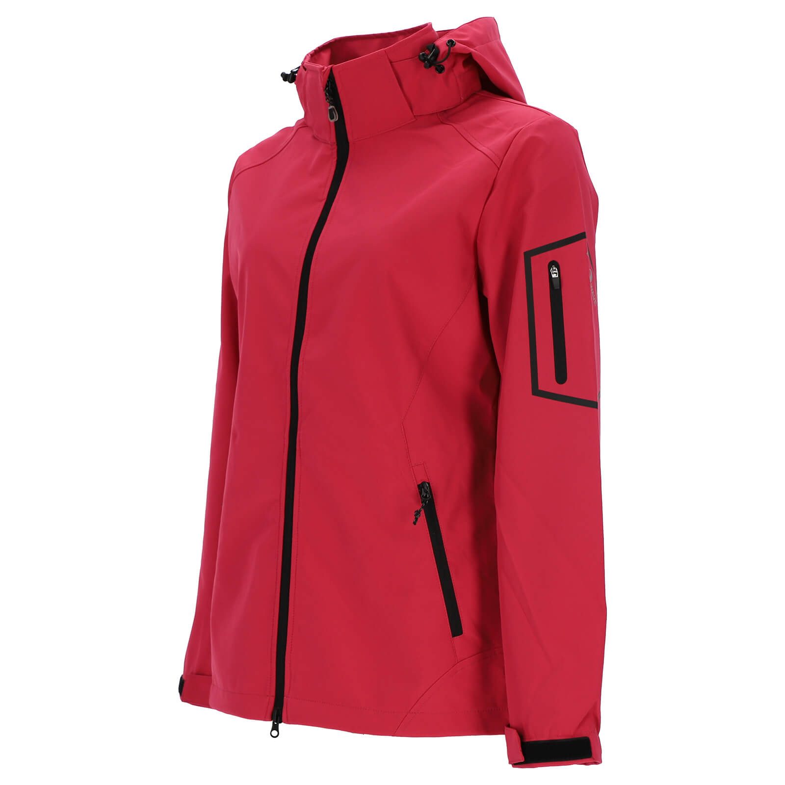 Blue Wave Softshelljacke Louisa Damen Outdoor-Jacke Louisa mit Kapuze - winddicht und atmungsaktiv