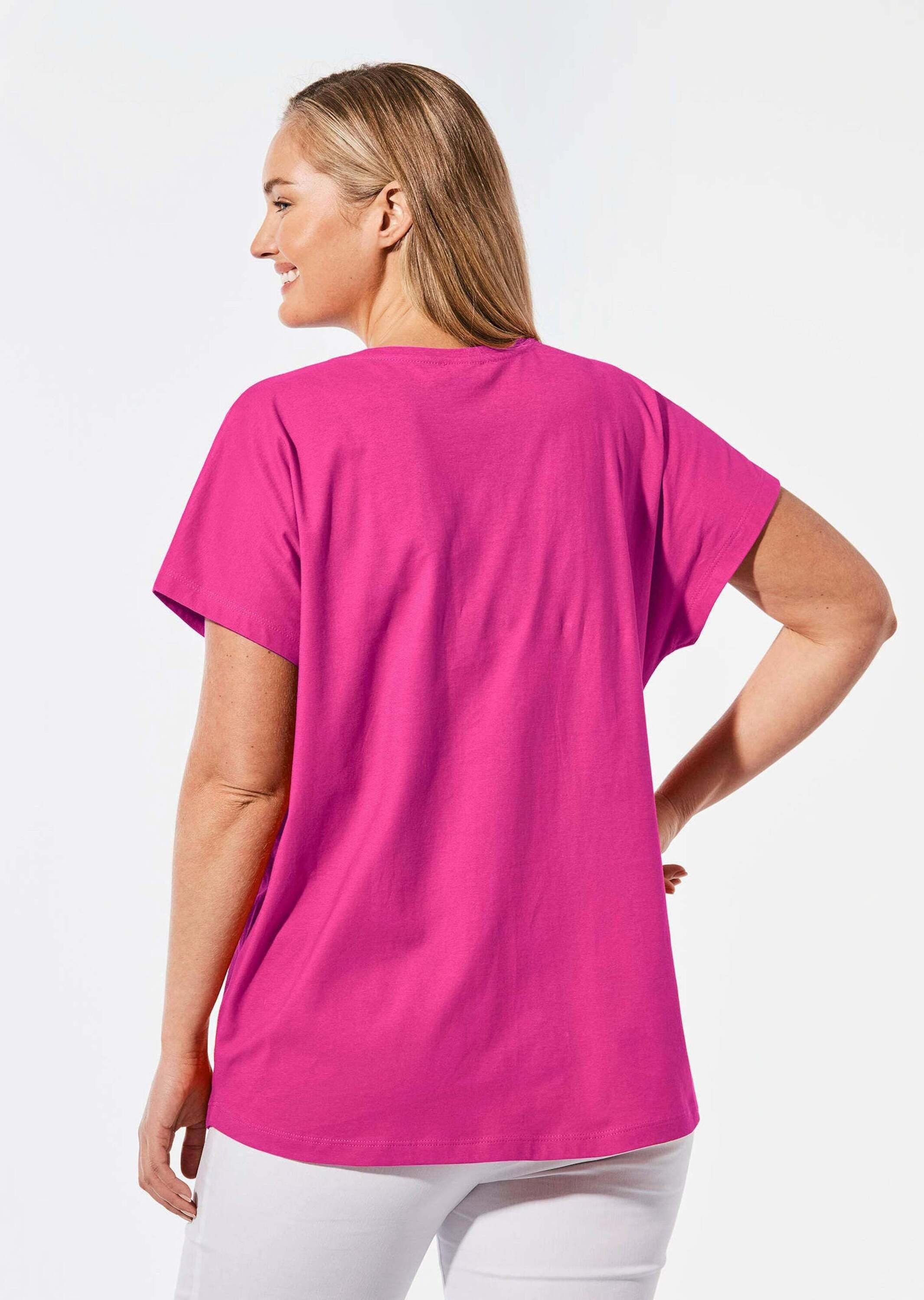GOLDNER T-Shirt Shirt mit V-Ausschnitt (CURVY) – Bild 3 von 5