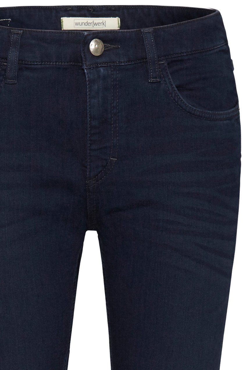 slim - Amber 63 with overdye wunderwerk blue grey Slim-fit-Jeans