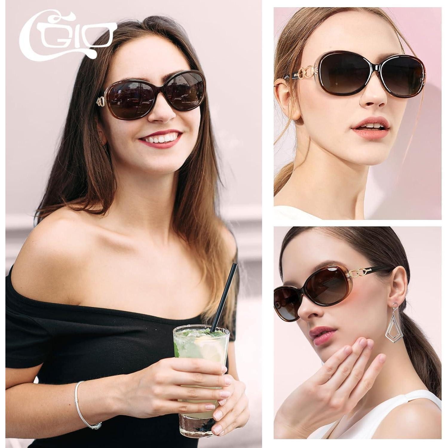 LuxusKollektion Sonnenbrille Damen Sonnenbrille Polarisiert UV400 Schutz Üb günstig online kaufen