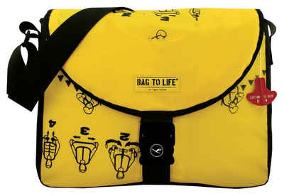 Bag to Life Messenger Bag »Runway Messenger Bag«, aus recyceltem Material