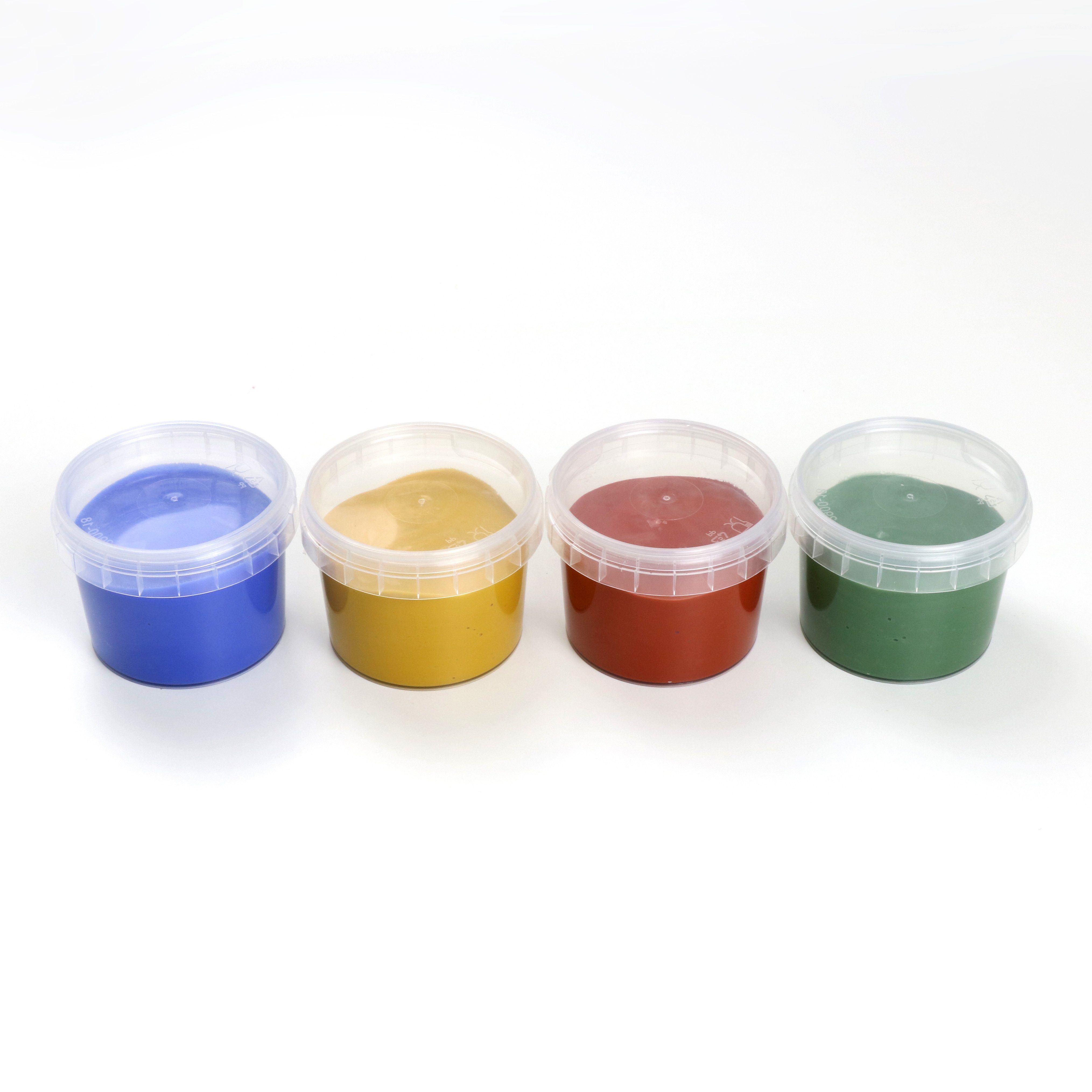 neogrün Fingerfarbe Fingerfarben 4er Set “Aki”