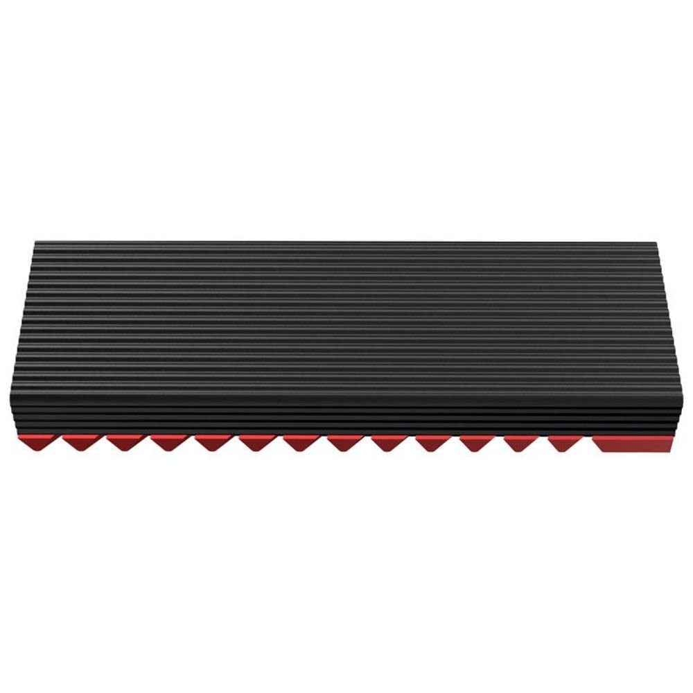Jonsbo CPU Kühler M.2-3 Red, SSD Kühlkörper, Air Cooling Radiator, Rot