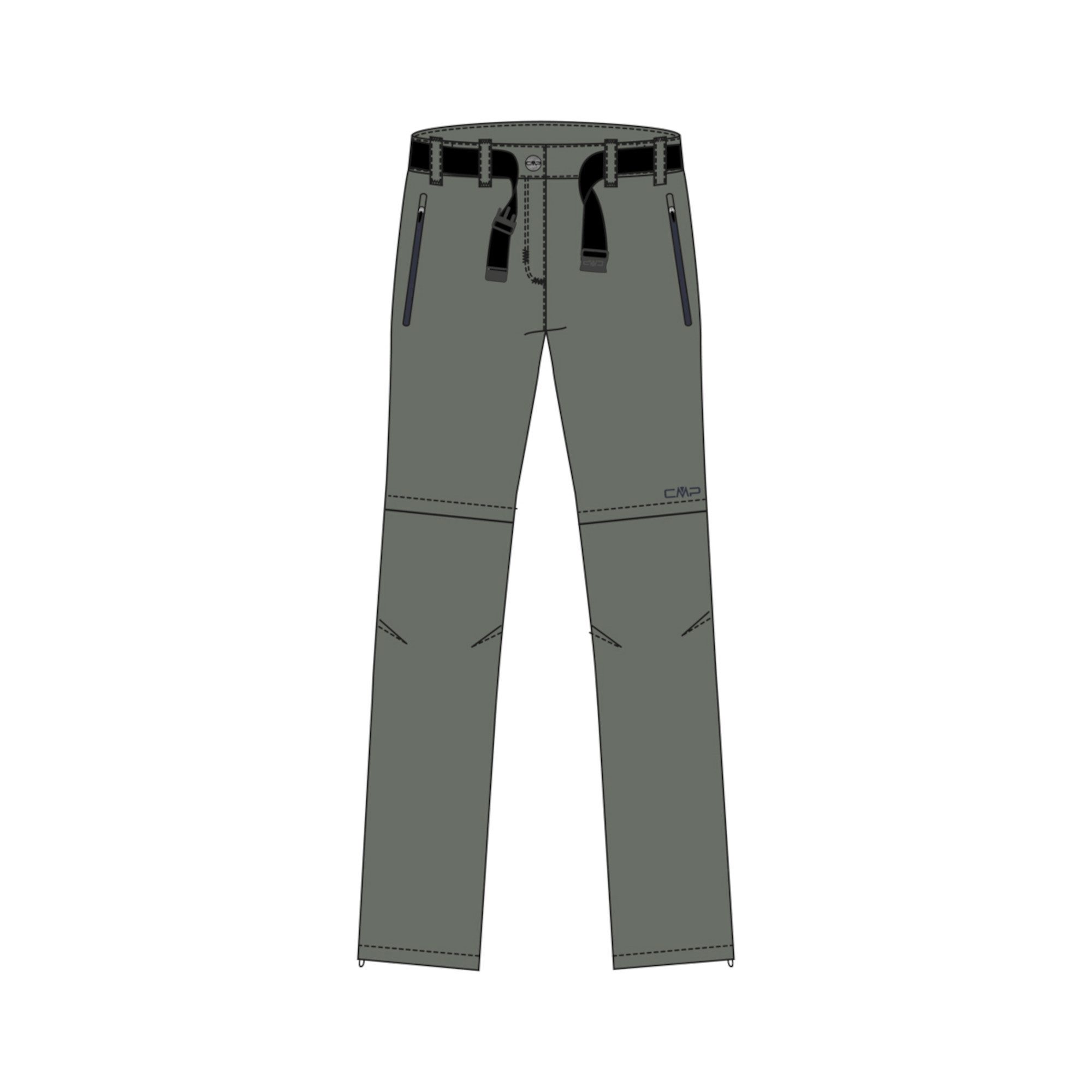 Trekkinghose CMP Damen Trekkinghose Woman Zip Off Pant 3T51446