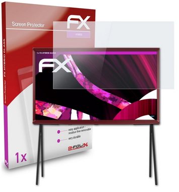 atFoliX Schutzfolie Panzerglasfolie für Samsung The Serif 43 Inch, Ultradünn und superhart