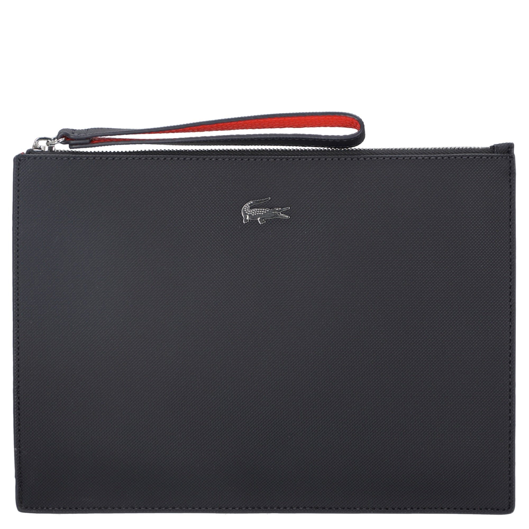 Lacoste Clutch Anna - Clutch 28 cm (marine 166 rouge 240)