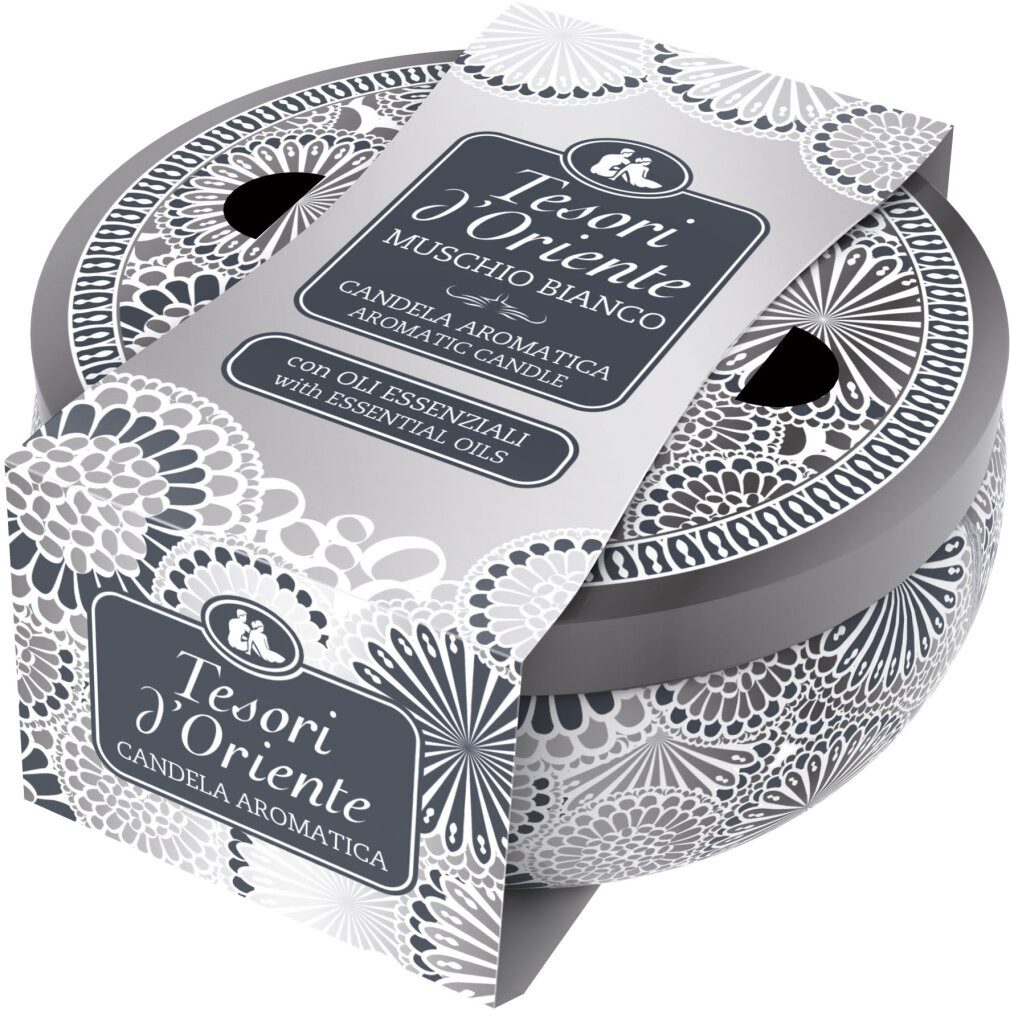 Tesori d´Oriente Körperpflegeduft White Musk - aromatická svíèka - Volume: 200 g