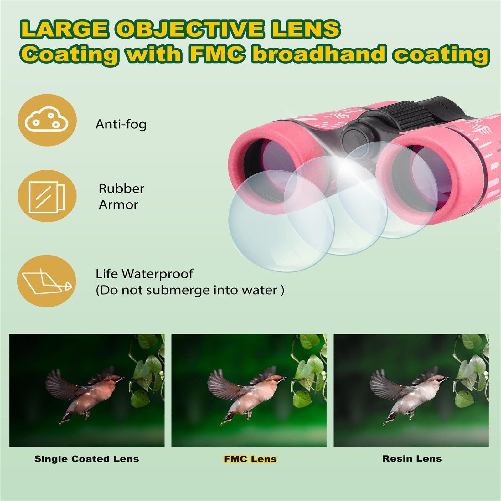 RWEUOQ Ferngläser Teleskop Faltbar 4X Magnification günstig online kaufen