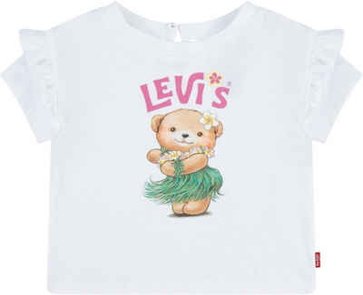 Levi's® Kids Print-Shirt LVG HULA RUFFLE SHOULDER TEE for Baby GIRLS