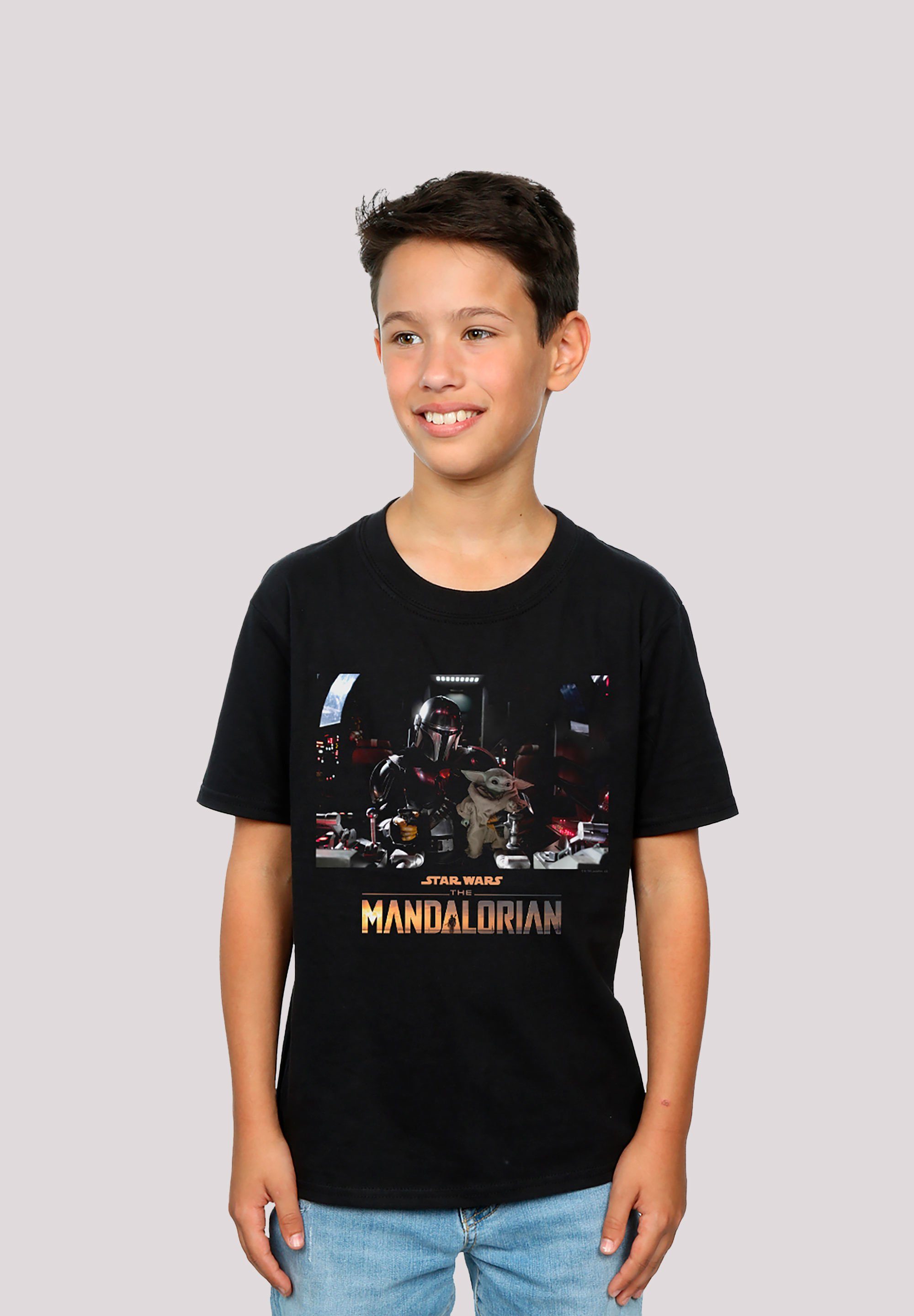 Print Wars der The Premium Star F4NT4STIC Krieg - Mandalorian T-Shirt Sterne