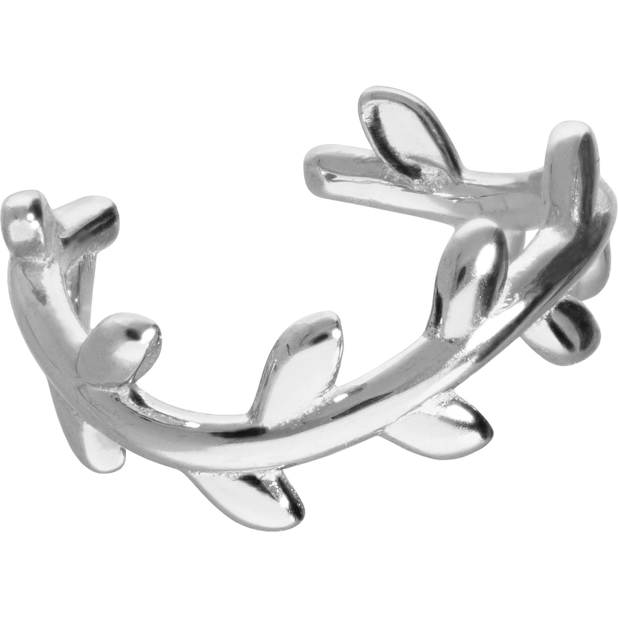 PIERCINGLINE Fake-Spirale Chirurgenstahl Fake Ohrring RANKE (Fake Piercing-Ringe, 1-tlg)