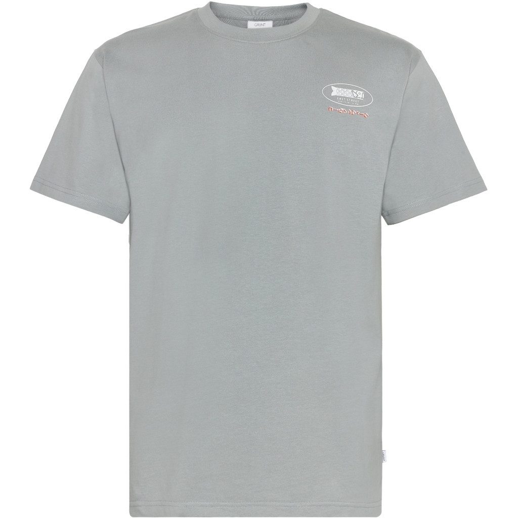 GRUNT T-Shirt GRBam (1-tlg) GRUNT T-Shirt „GRBam“ in Grau – Teenager Shirt im Streetstyle-Look